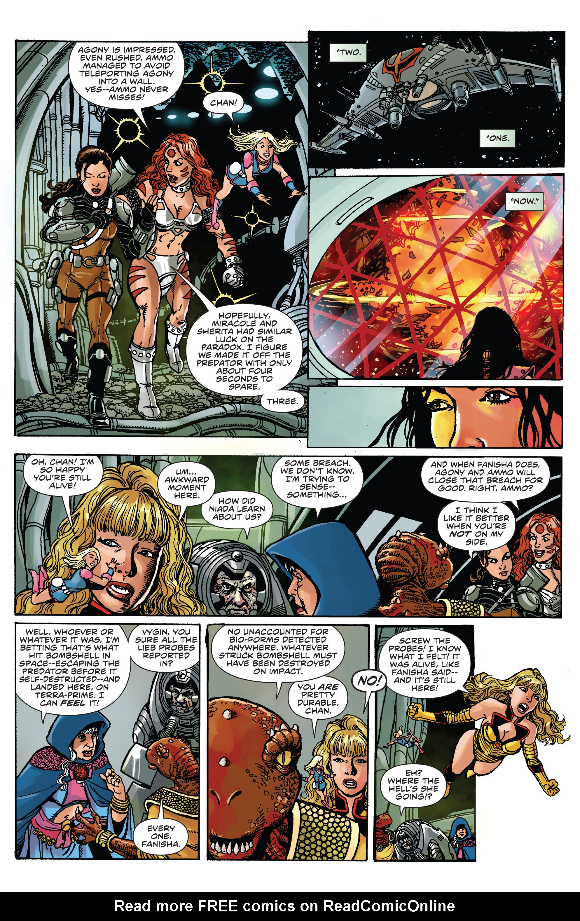 Read online George Pérez's Sirens comic -  Issue #4 - 13