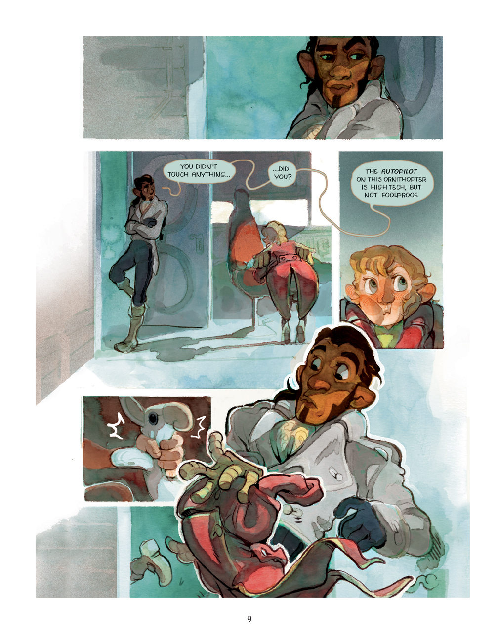 Read online Amelia Erroway: Castaway Commander comic -  Issue # TPB (Part 1) - 9