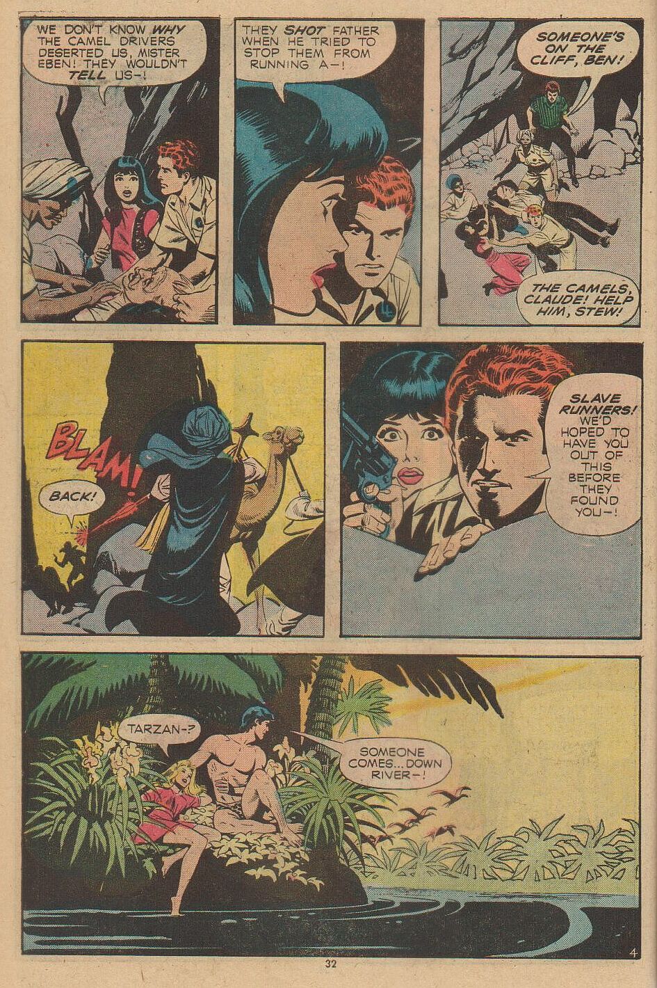 Read online Tarzan (1972) comic -  Issue #230 - 31