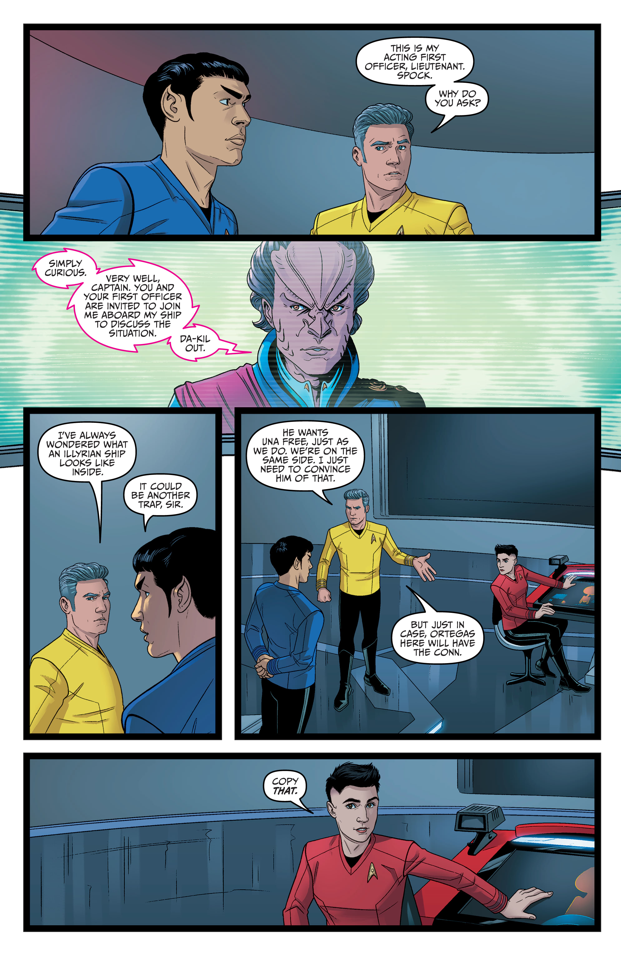 Read online Star Trek: Strange New Worlds - The Illyrian Enigma comic -  Issue #2 - 13