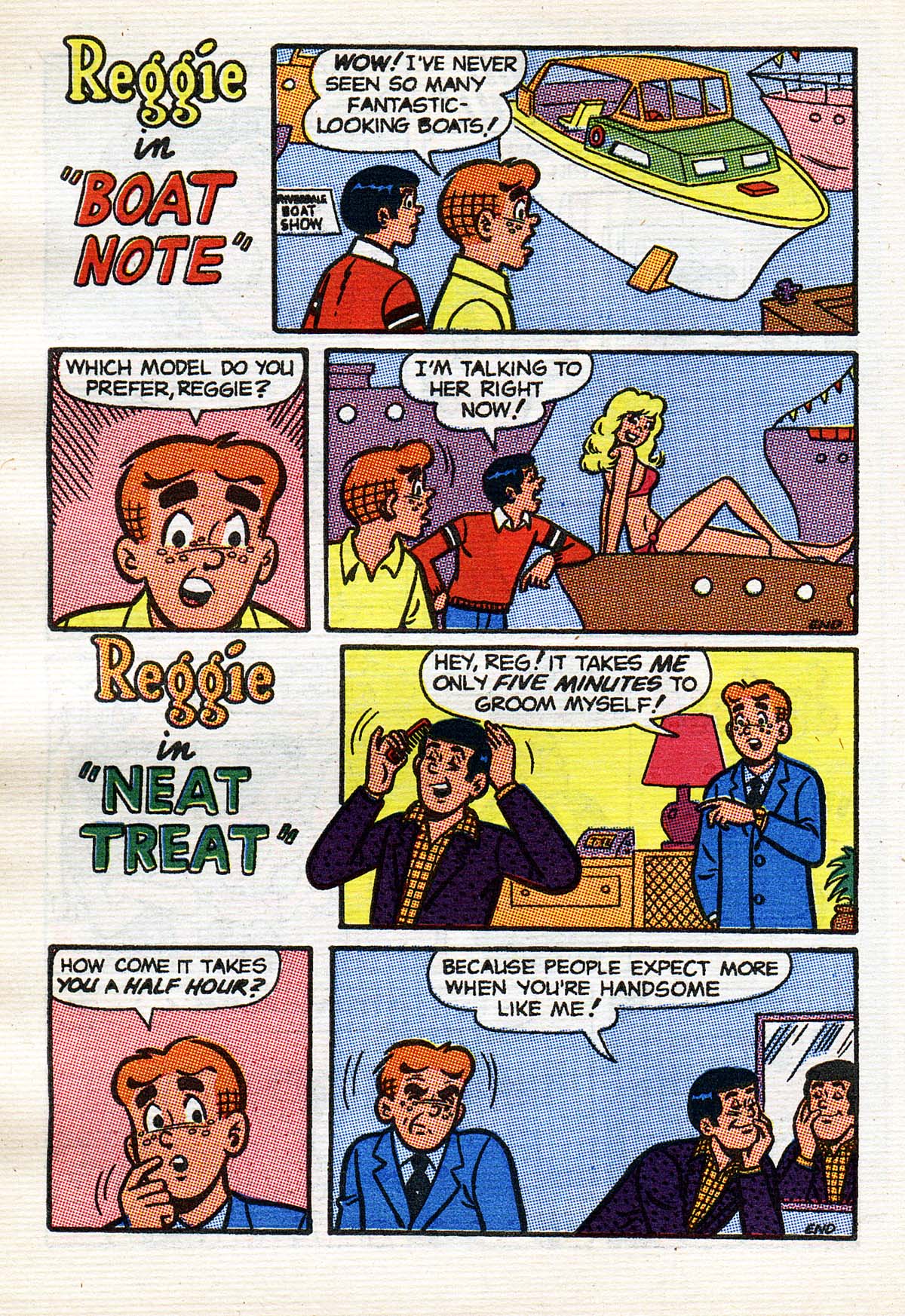Read online Betty and Veronica Digest Magazine comic -  Issue #42 - 67