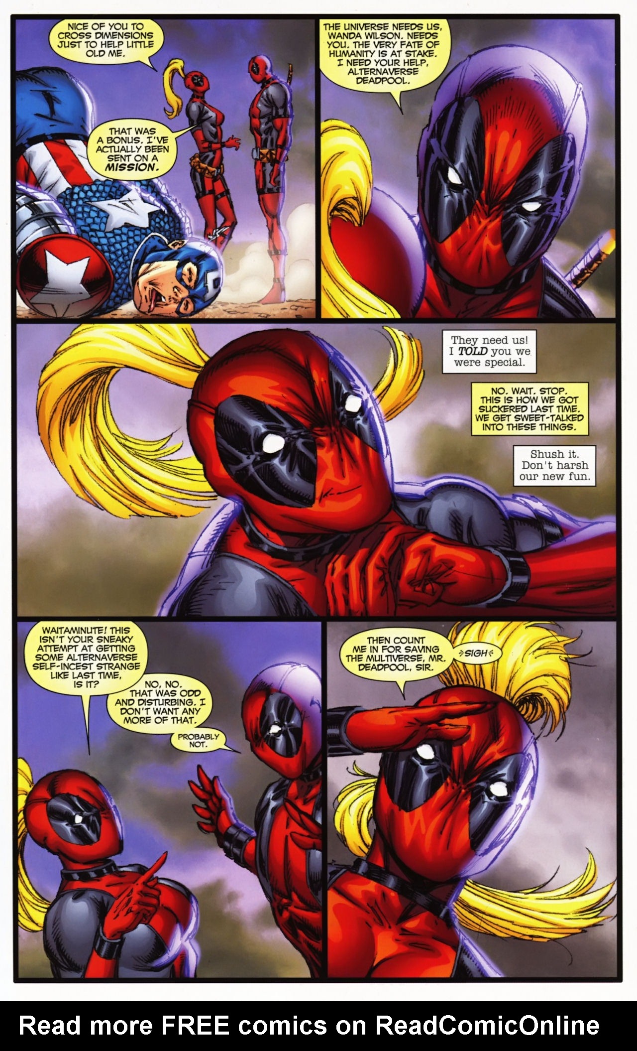 Read online Prelude to Deadpool Corps comic -  Issue #1 - 22