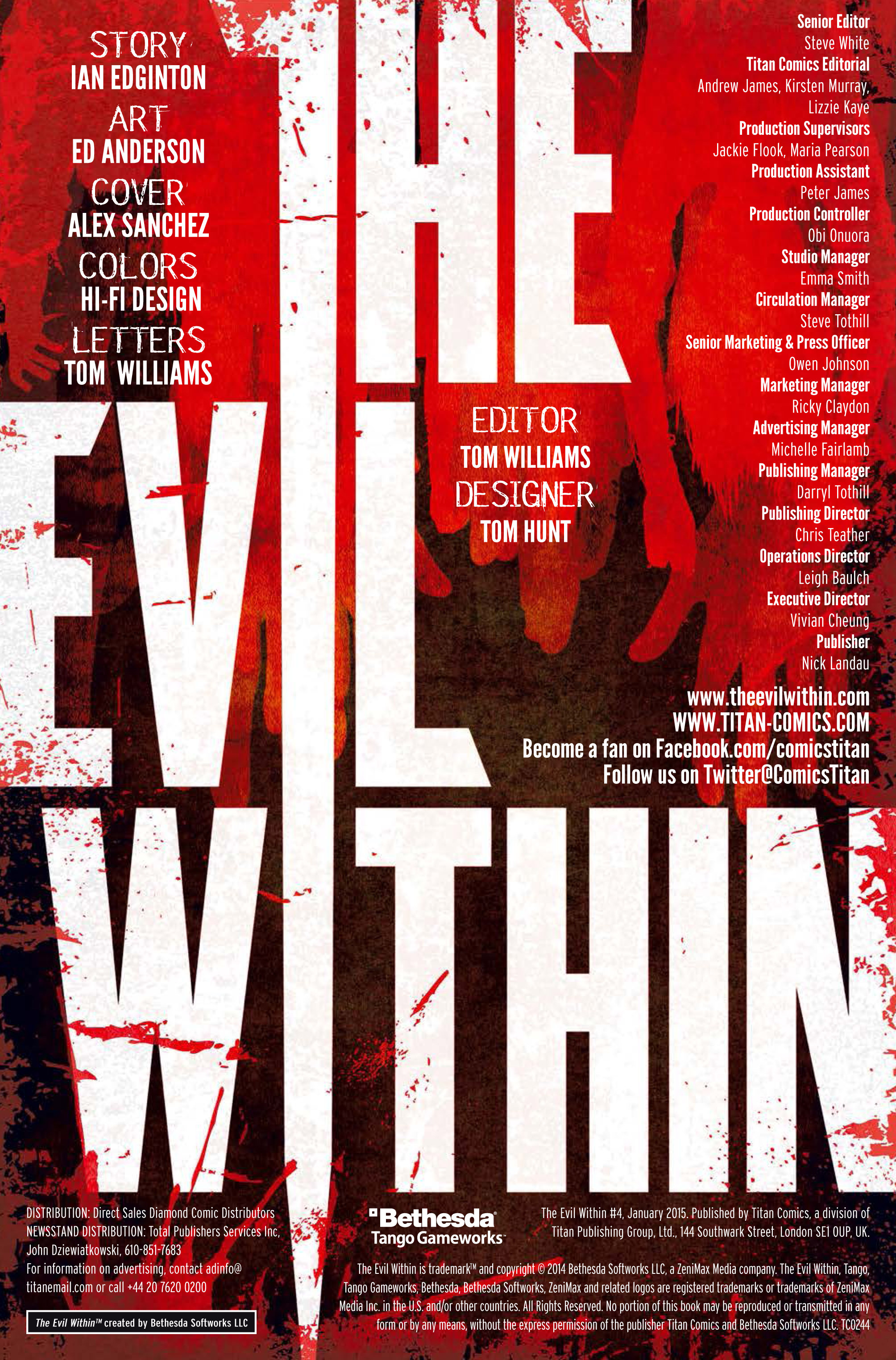 Read online The Evil Within comic -  Issue #4 - 2