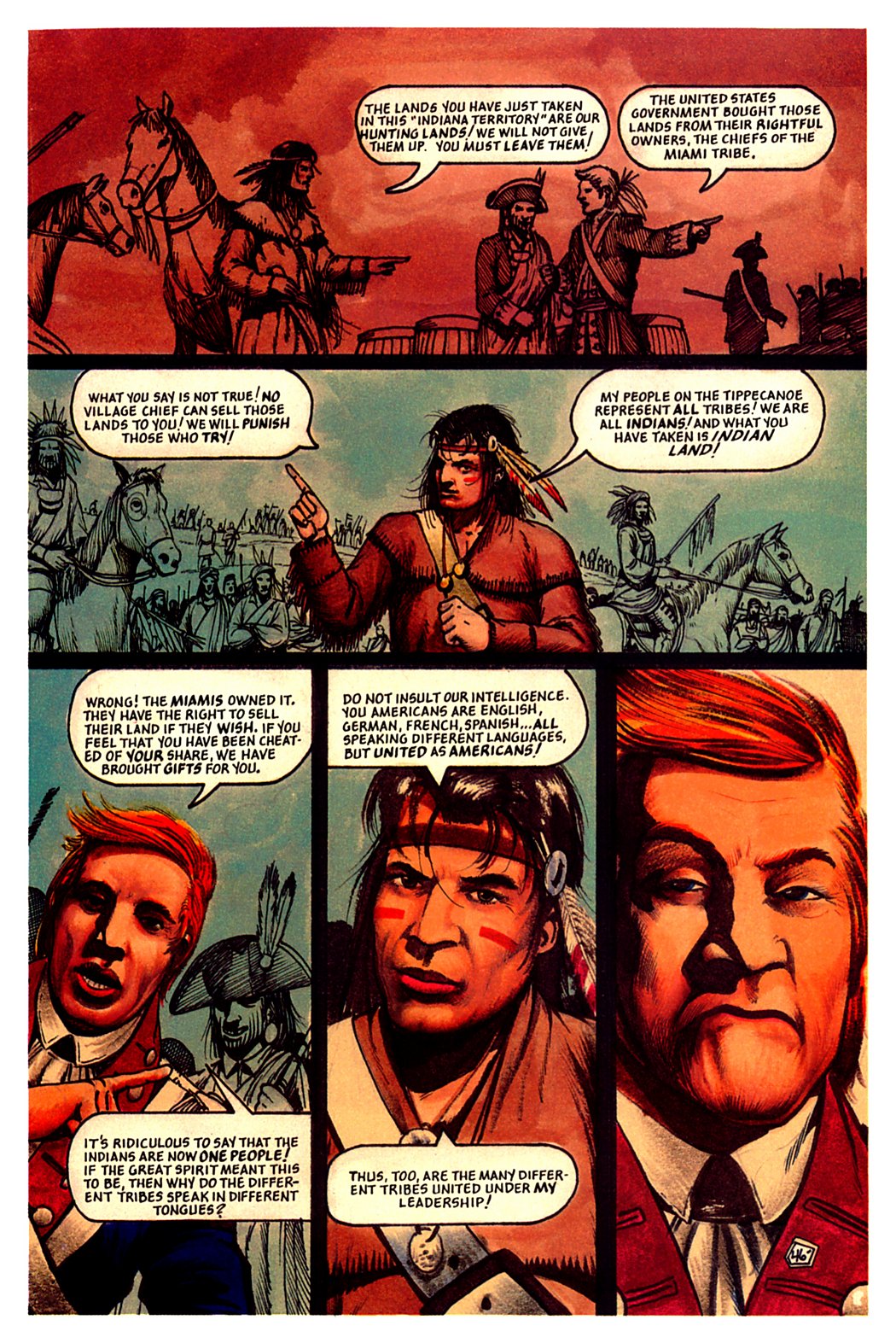 Read online Allen W. Eckert's Tecumseh! comic -  Issue # Full - 50