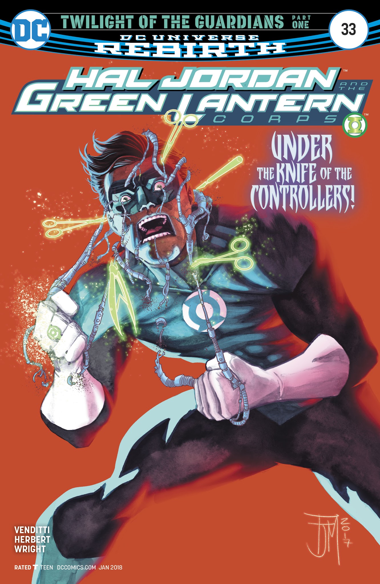 Read online Hal Jordan And The Green Lantern Corps comic -  Issue #33 - 1