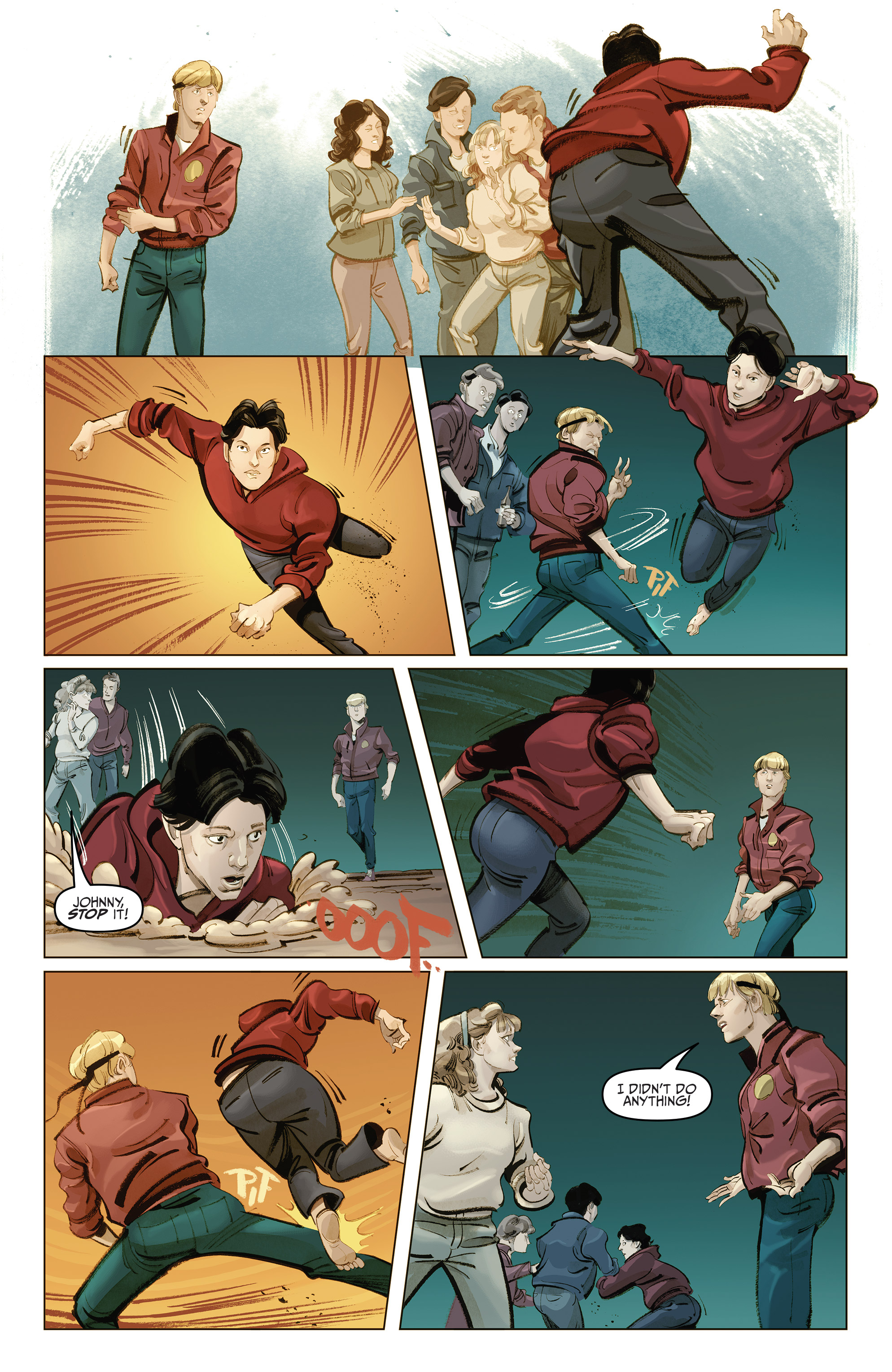 Read online Cobra Kai: The Karate Kid Saga Continues comic -  Issue #1 - 19