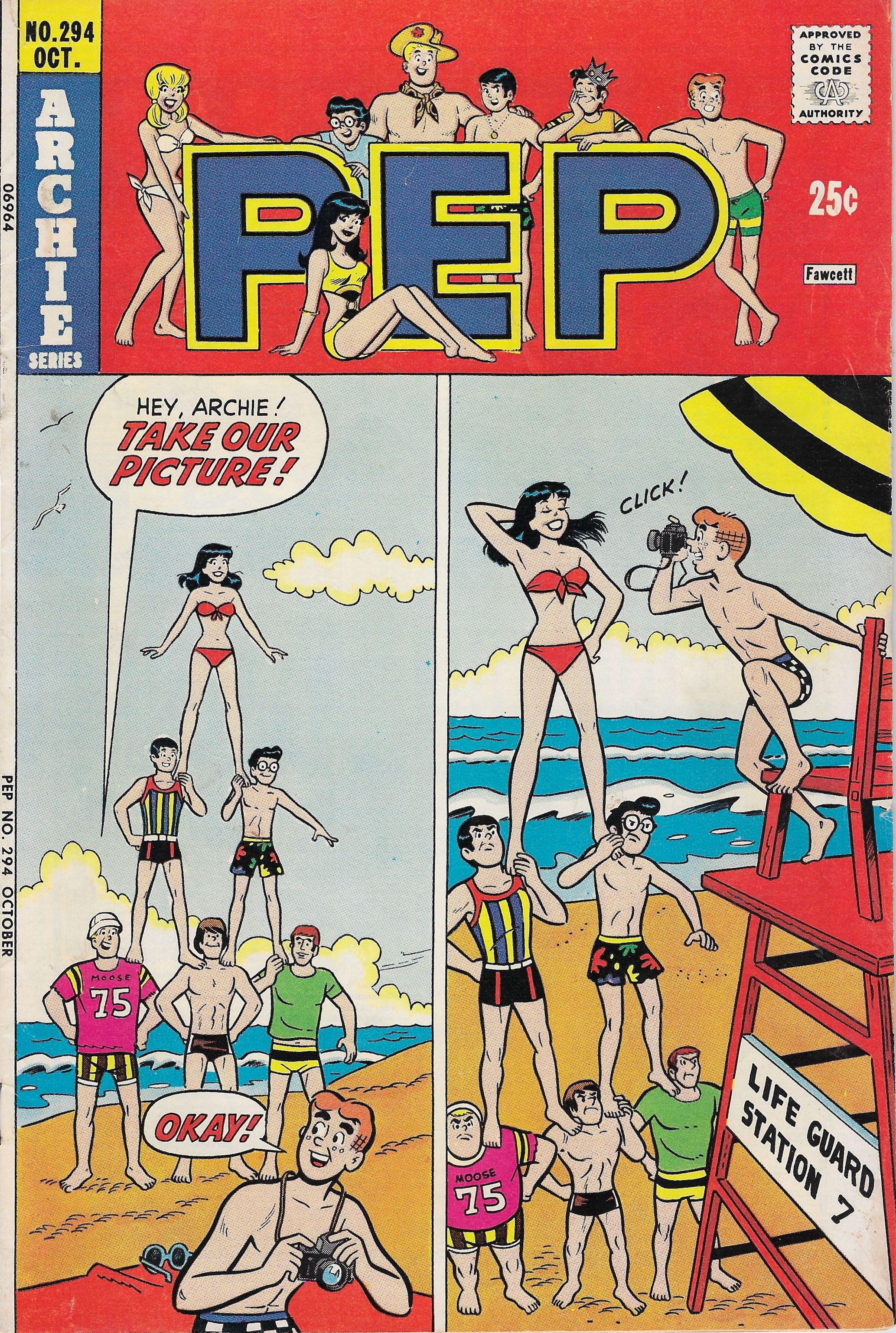 Read online Pep Comics comic -  Issue #294 - 1