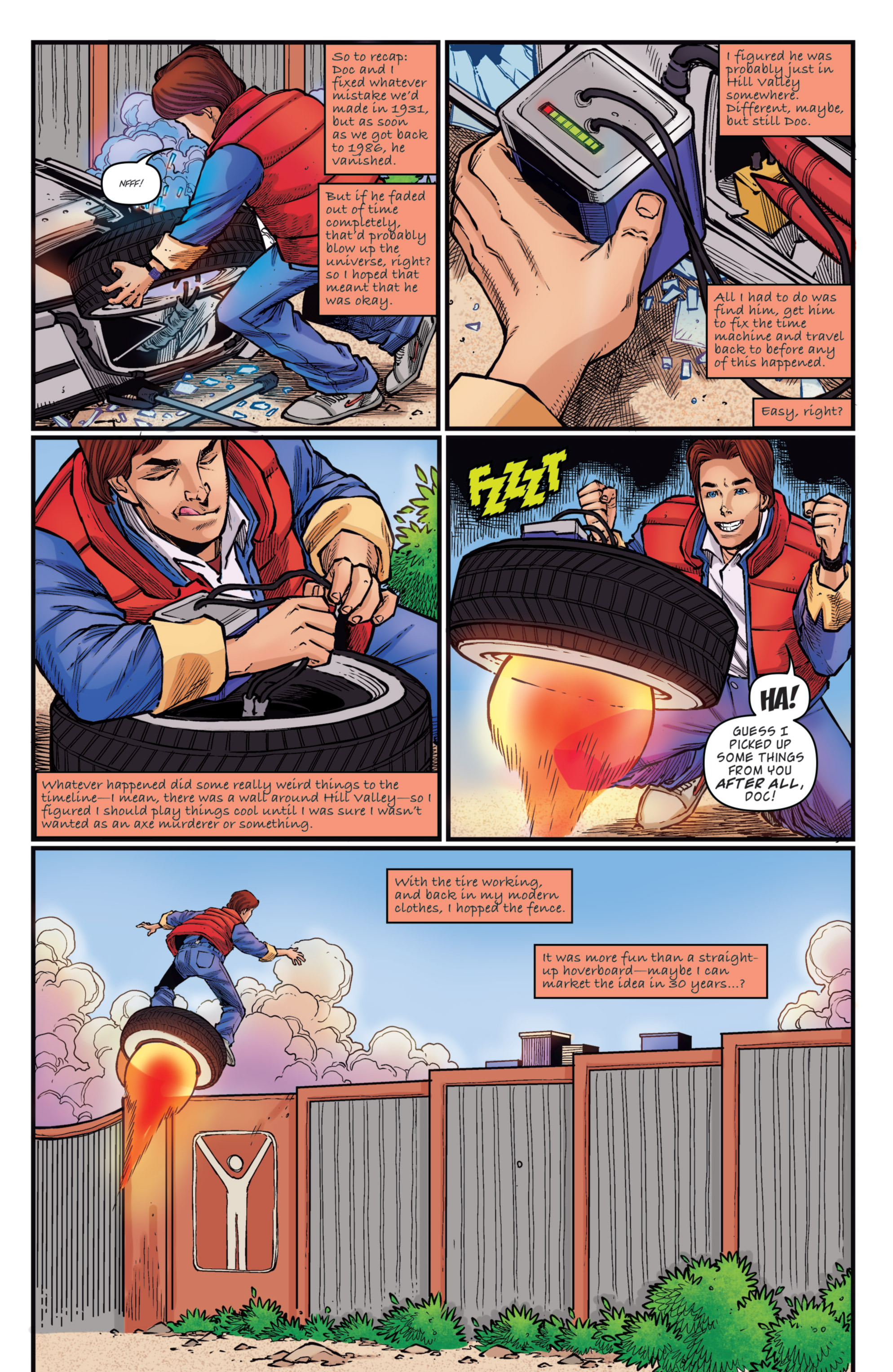 Read online Back to the Future: Citizen Brown comic -  Issue #3 - 6