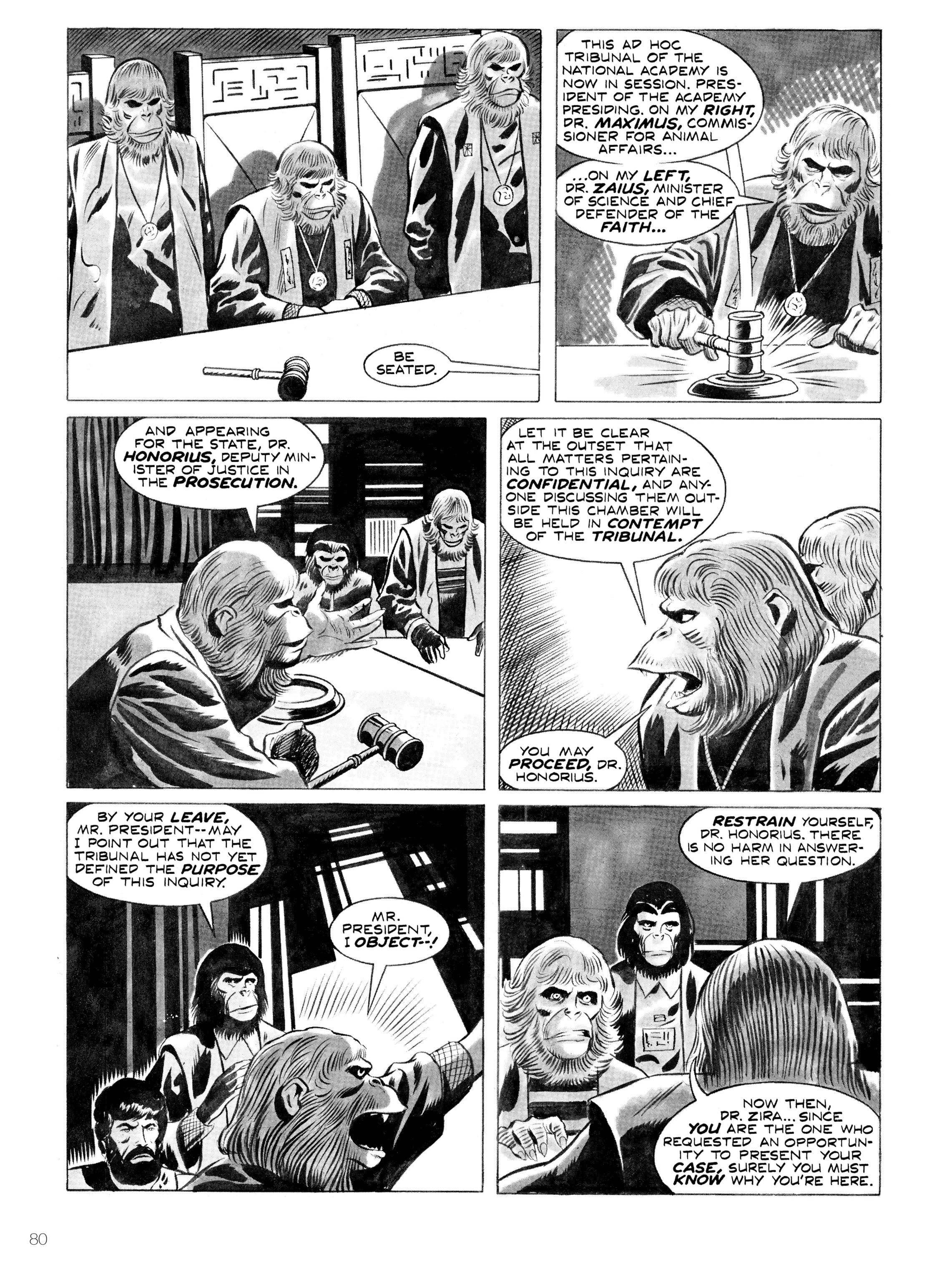 Read online Planet of the Apes: Archive comic -  Issue # TPB 2 (Part 1) - 77