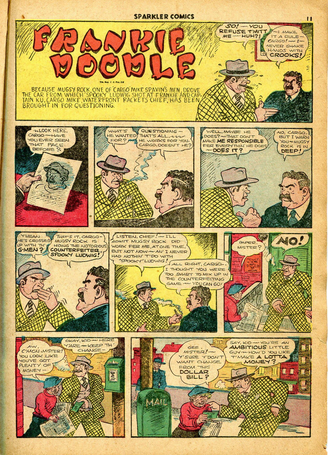 Read online Sparkler Comics comic -  Issue #18 - 13