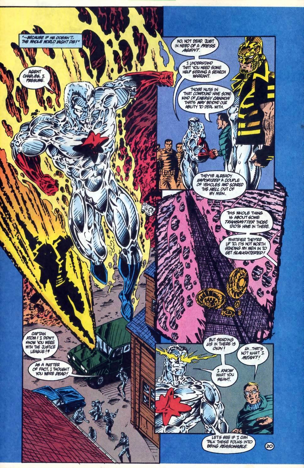 Read online Justice League America comic -  Issue #86 - 21