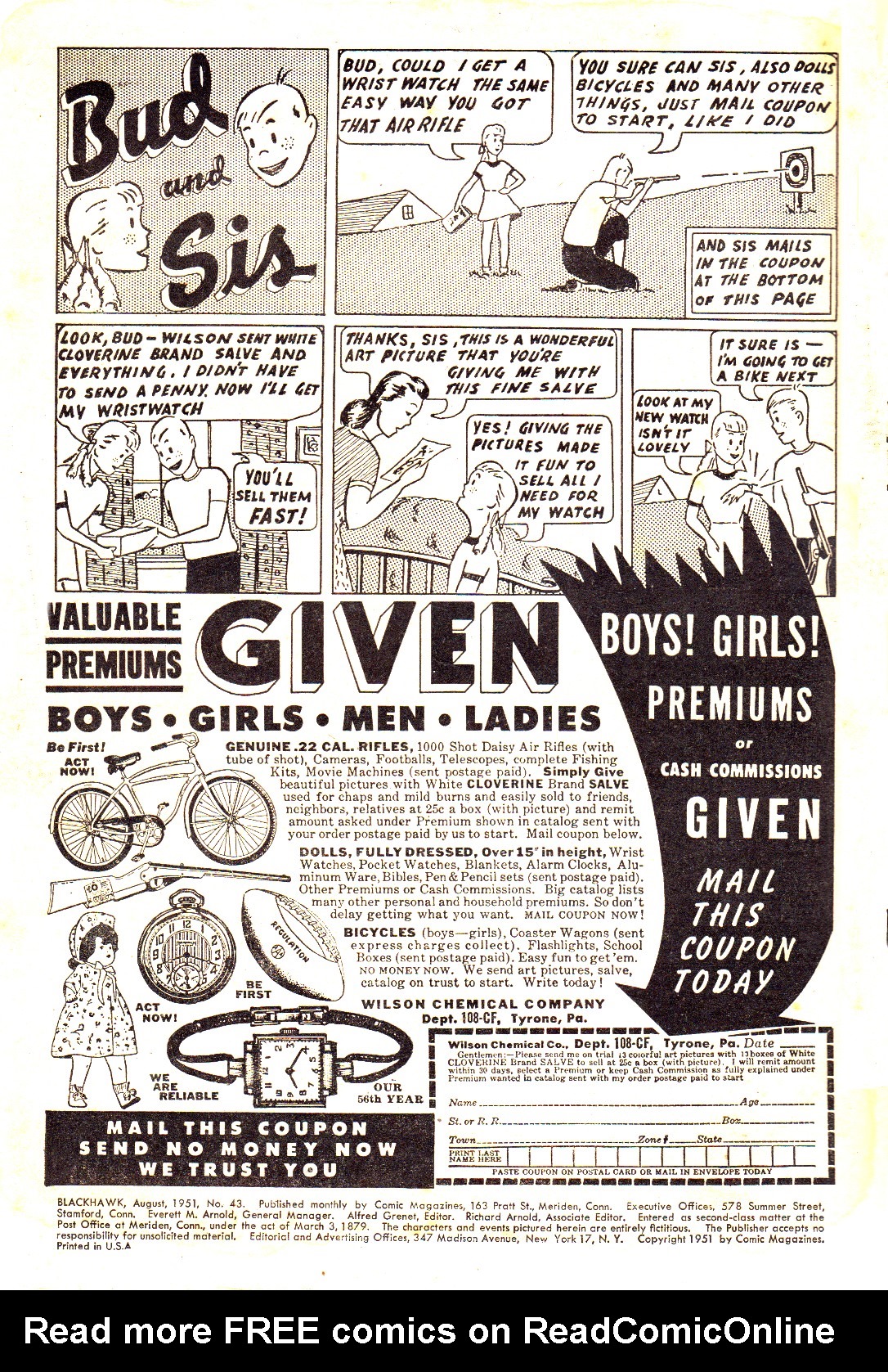 Read online Blackhawk (1957) comic -  Issue #43 - 2