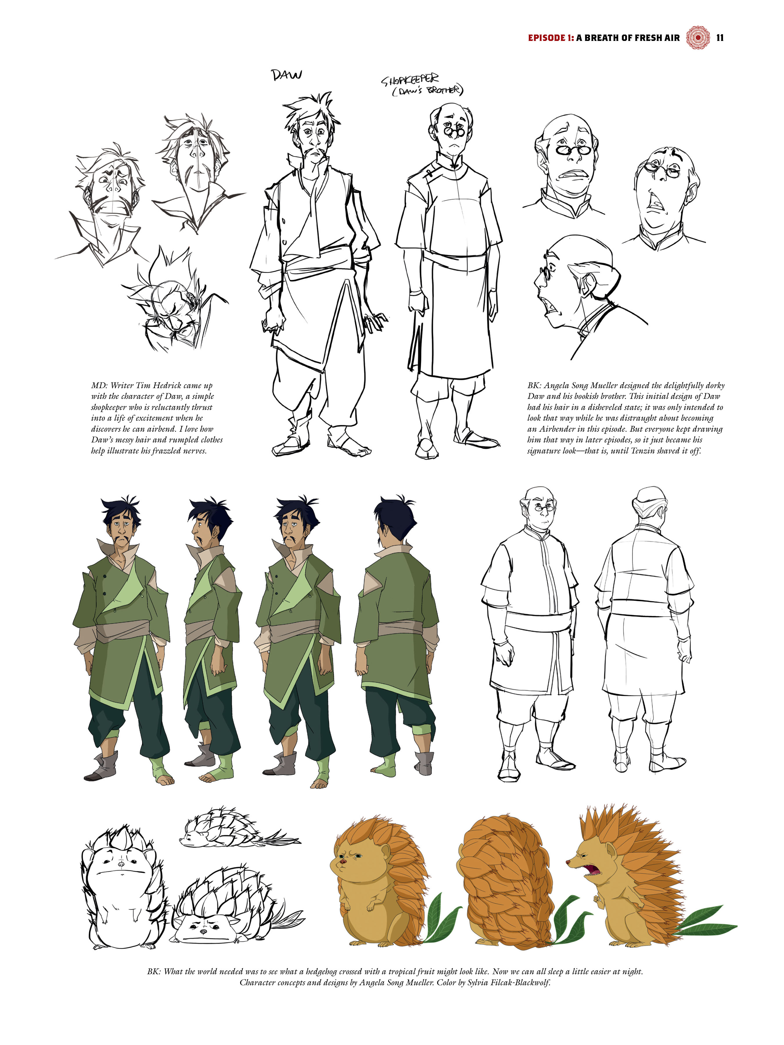 Read online The Legend of Korra: The Art of the Animated Series comic -  Issue # TPB 3 - 12