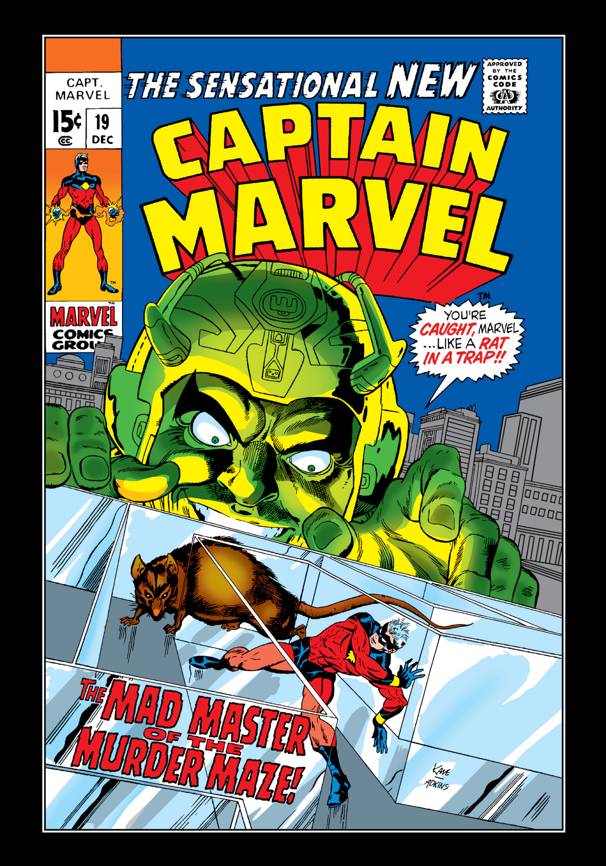 Read online Marvel Masterworks: Captain Marvel comic -  Issue # TPB 2 (Part 2) - 97