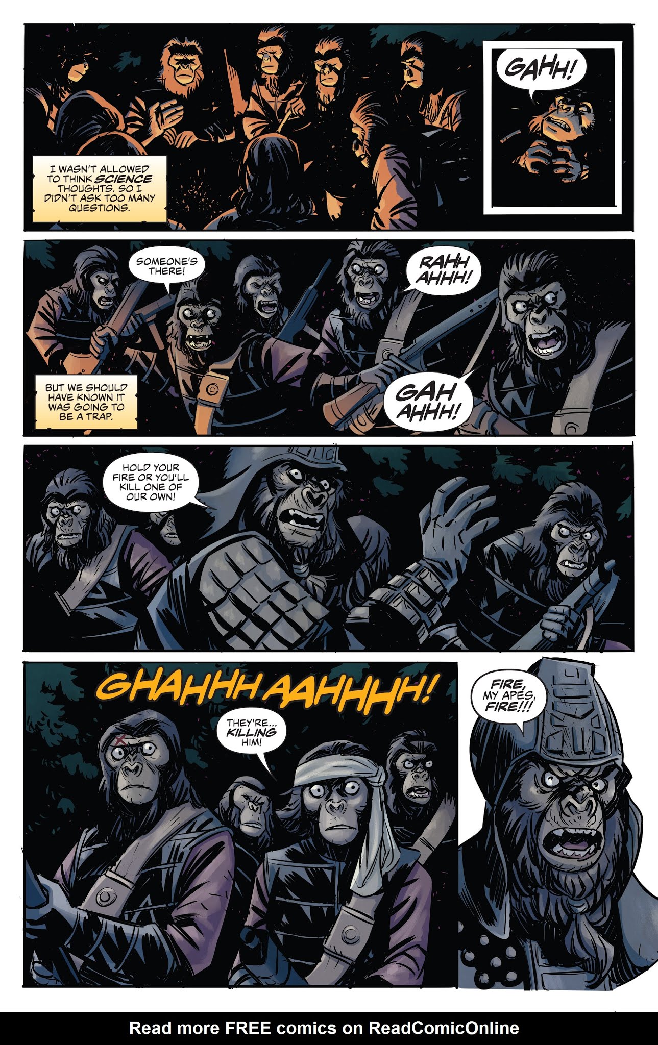 Read online Planet of the Apes: The Simian Age comic -  Issue # Full - 17