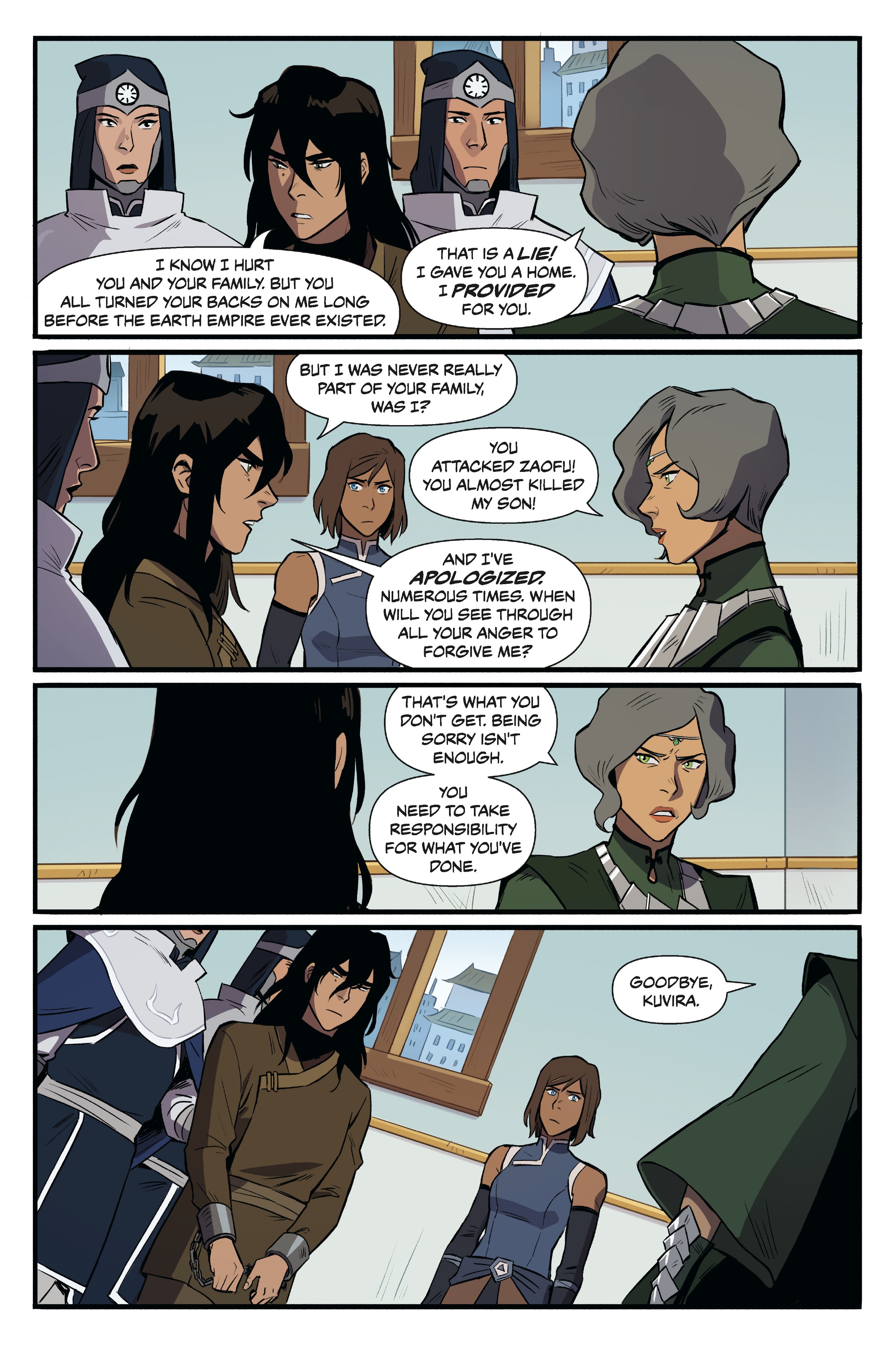 Read online Nickelodeon The Legend of Korra: Ruins of the Empire comic -  Issue # TPB 1 - 22