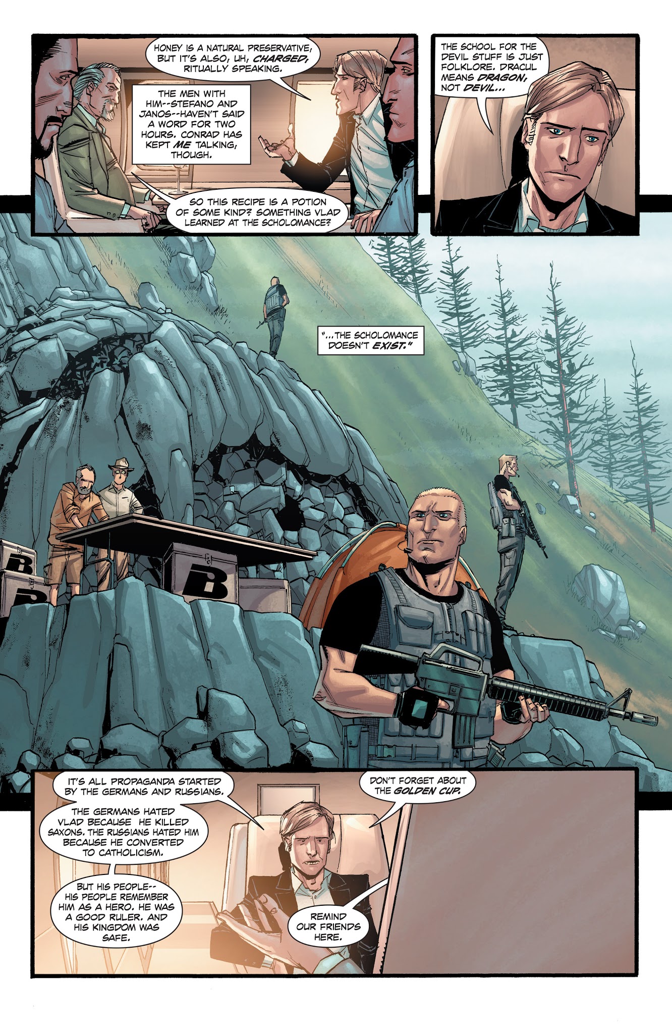 Read online Dracula: The Company of Monsters comic -  Issue # TPB 1 - 20