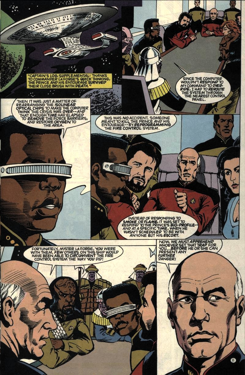 Read online Star Trek: The Next Generation (1989) comic -  Issue #45 - 12