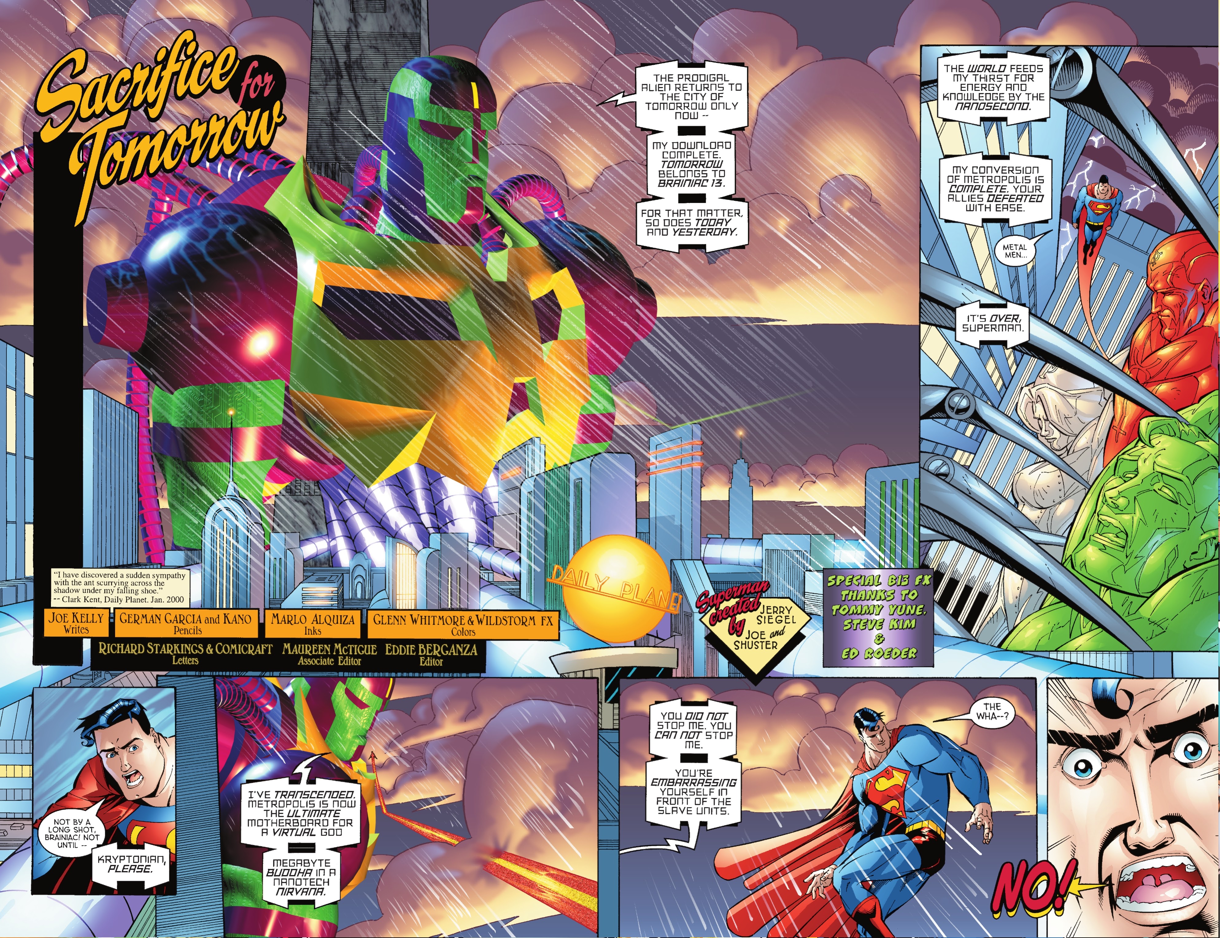 Read online Superman vs. Brainiac comic -  Issue # TPB (Part 2) - 71