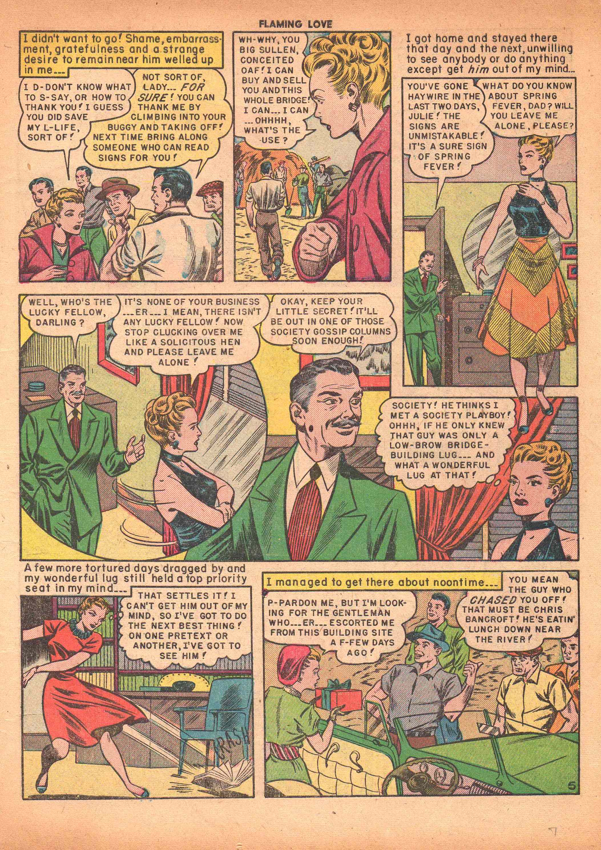 Read online Flaming Love comic -  Issue #5 - 6