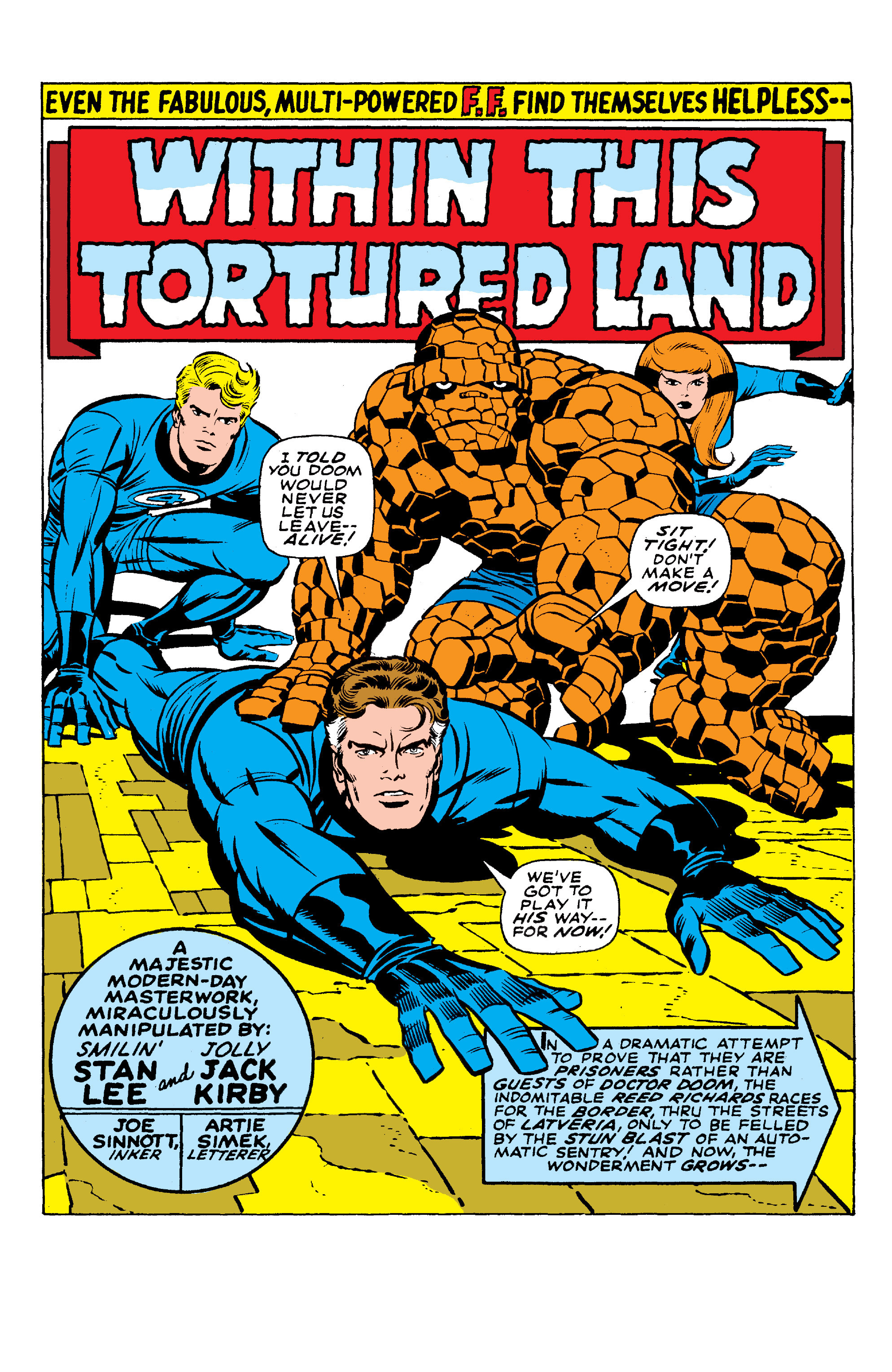 Read online Marvel Masterworks: The Fantastic Four comic -  Issue # TPB 9 (Part 1) - 70