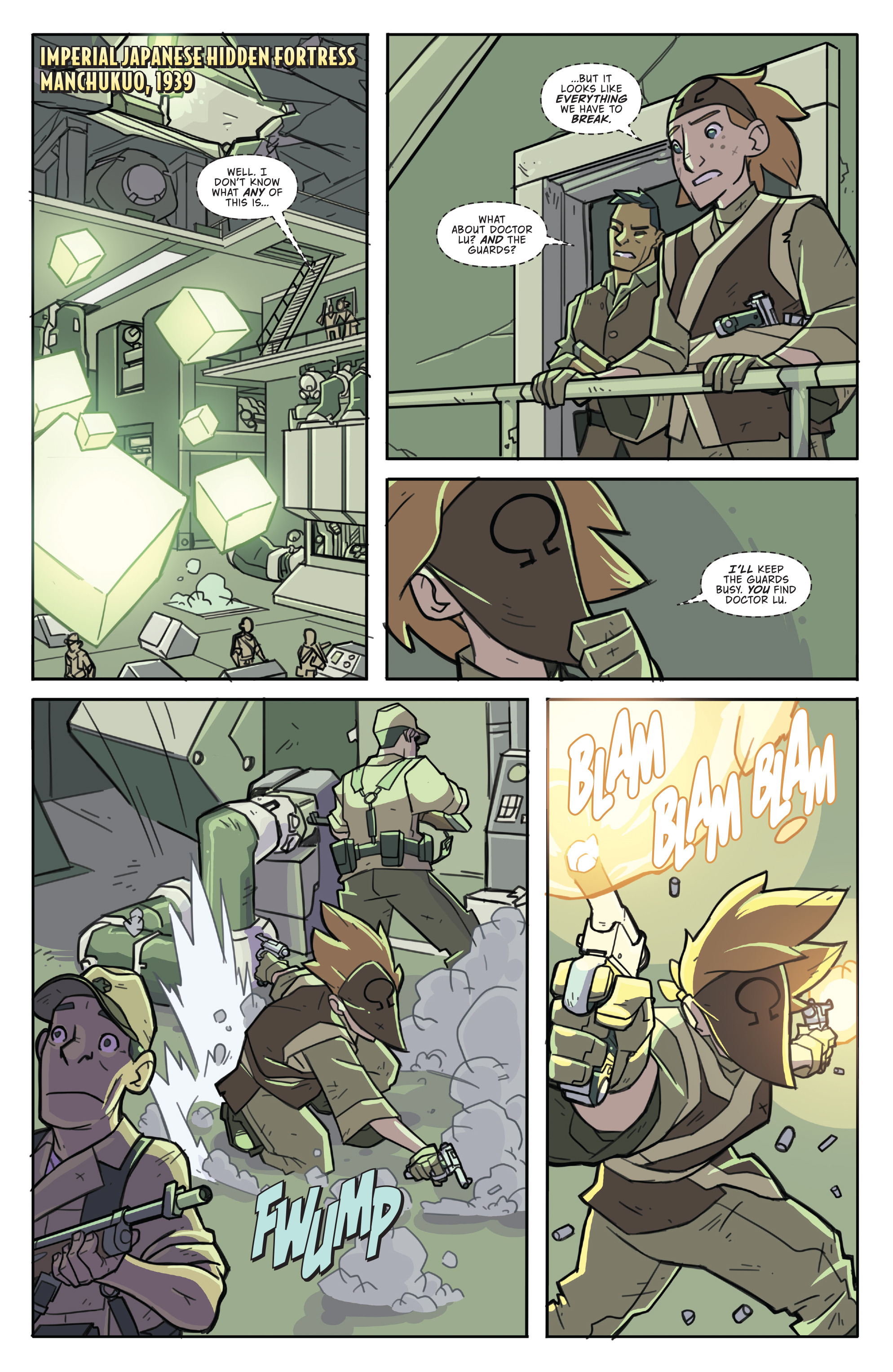 Read online Atomic Robo and the Temple of Od comic -  Issue #5 - 3