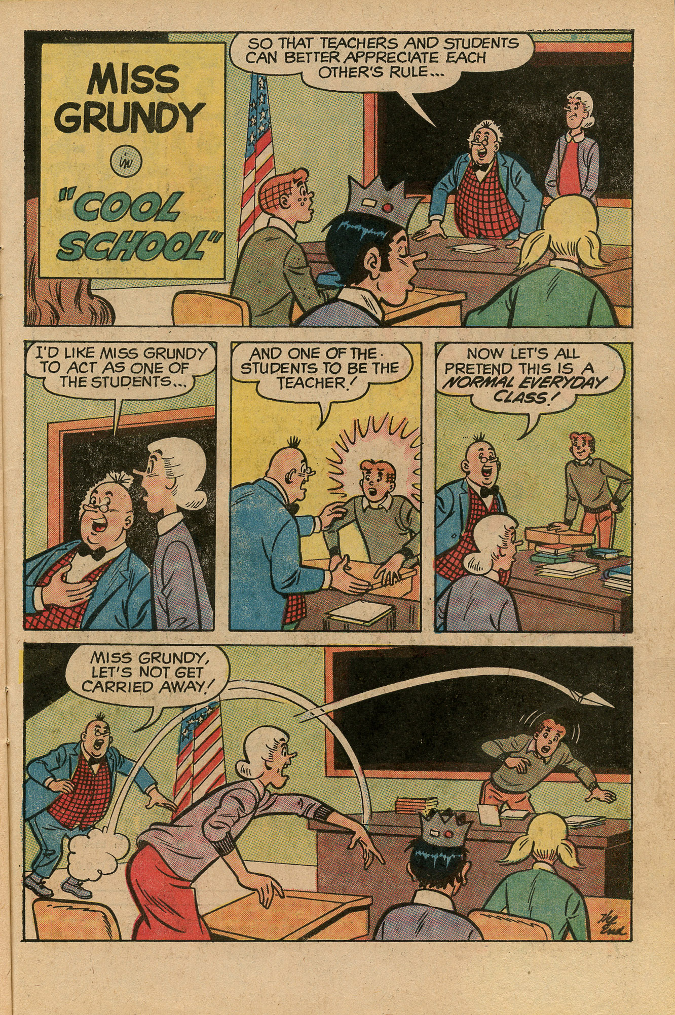 Read online Archie's TV Laugh-Out comic -  Issue #12 - 33