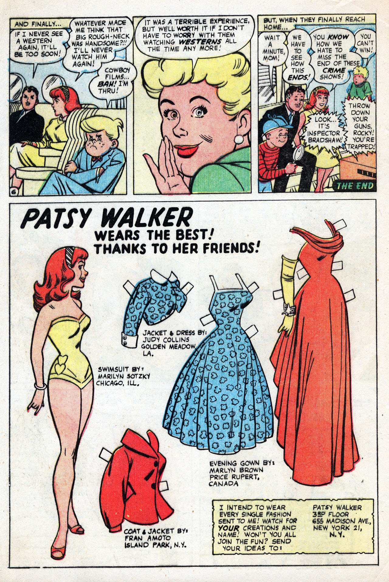 Read online Patsy Walker comic -  Issue #77 - 8