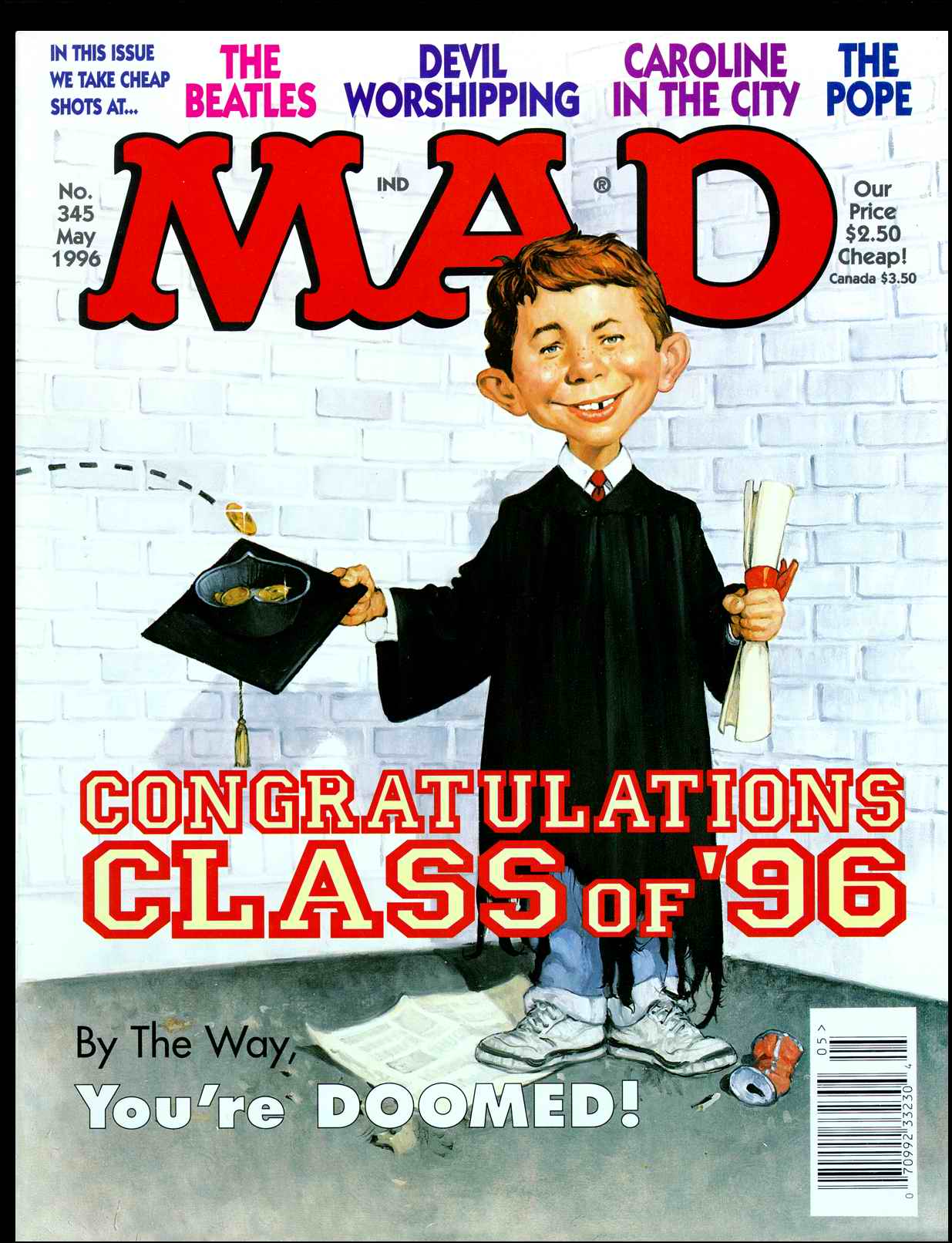 Read online MAD comic -  Issue #345 - 1