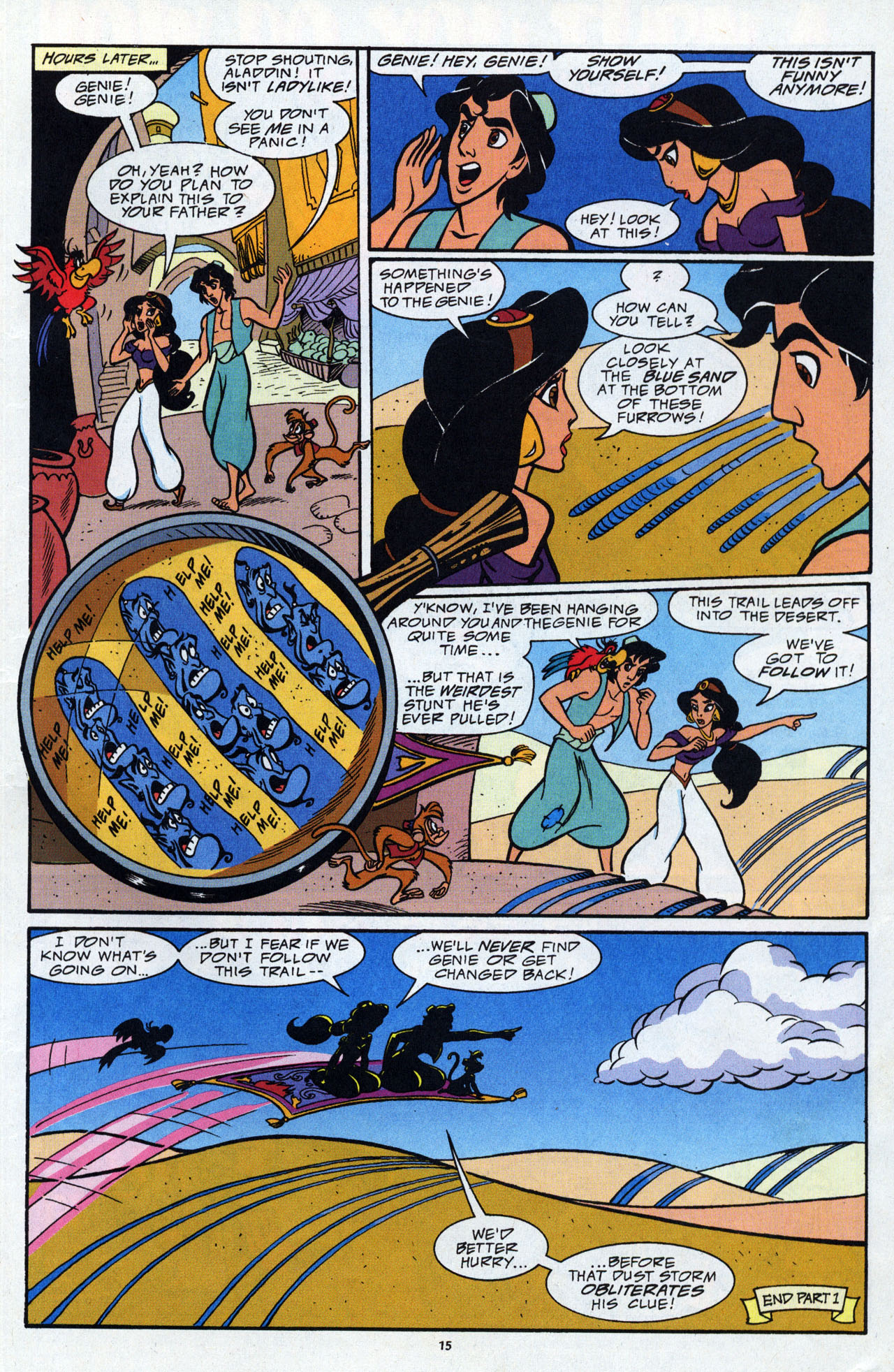 Read online Disney's Aladdin comic -  Issue #8 - 17