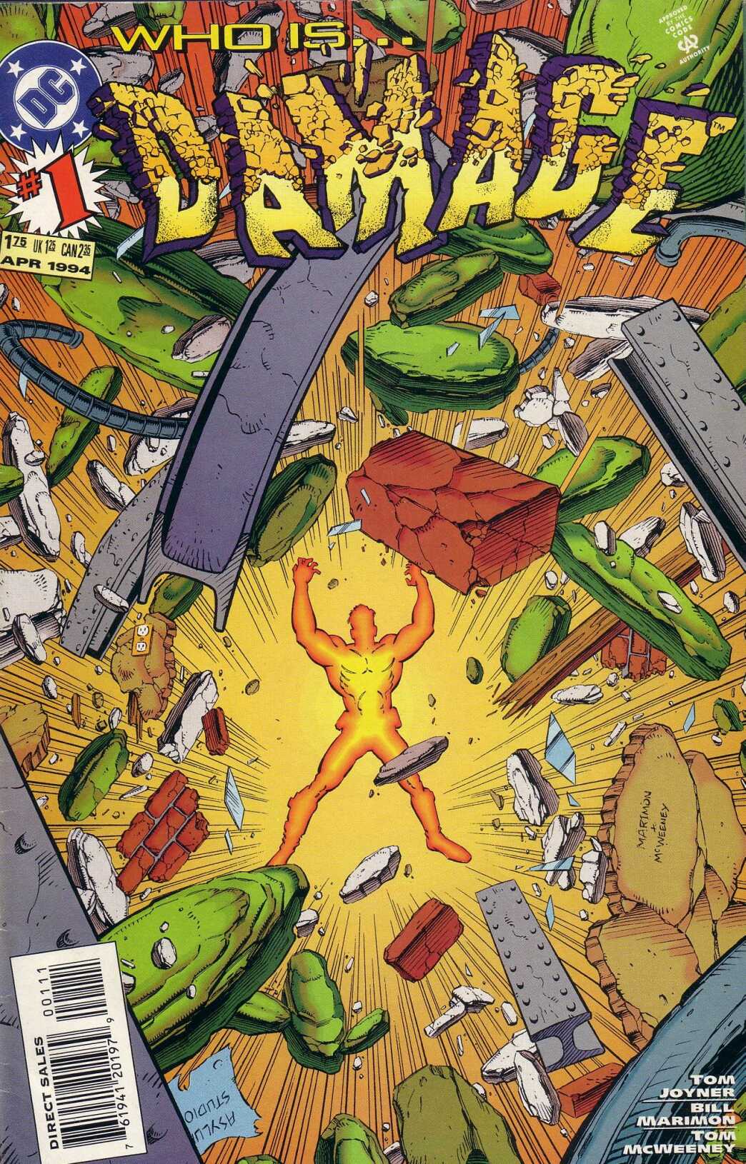 Read online Damage (1994) comic -  Issue #1 - 1