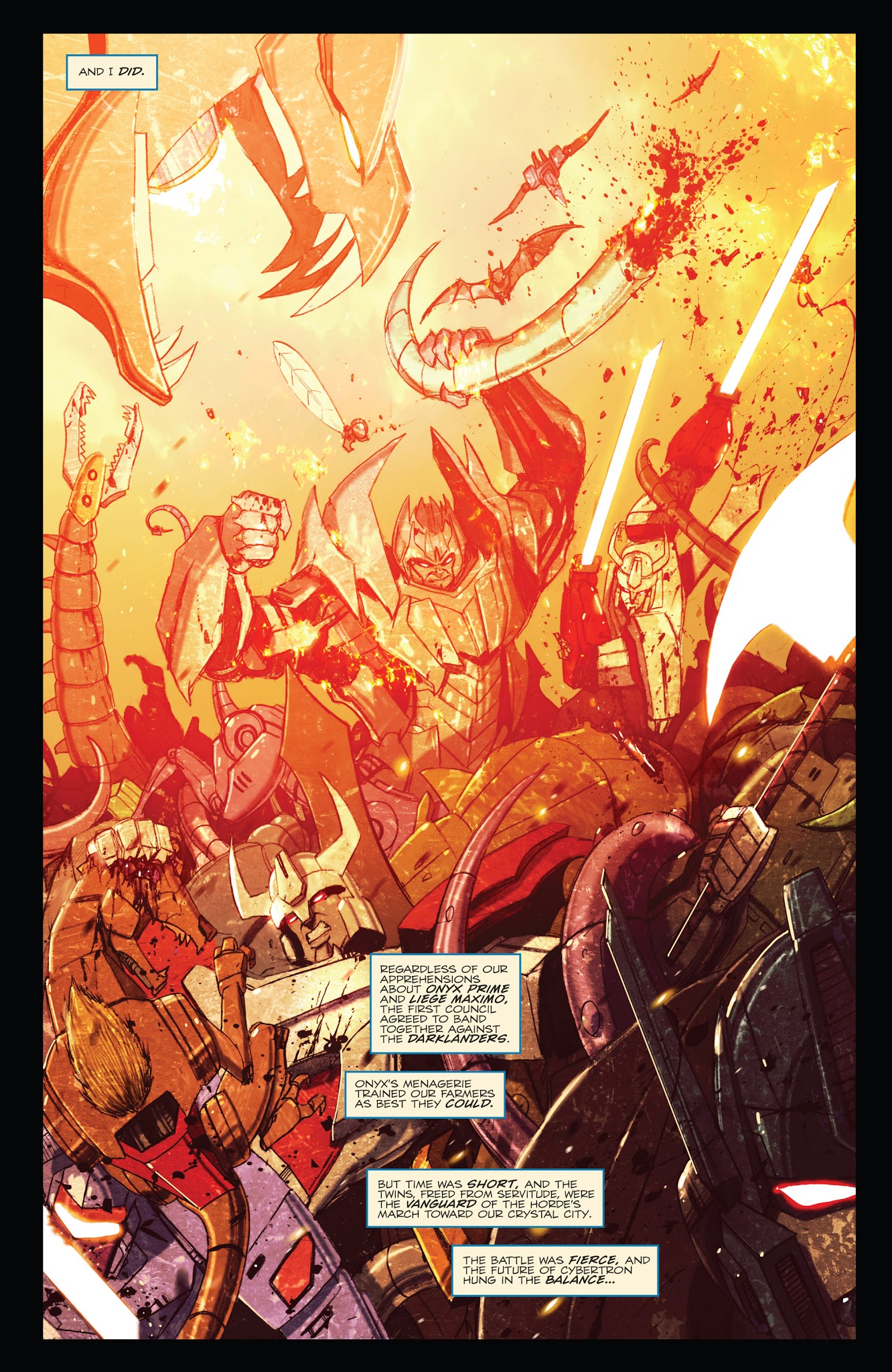 Read online Optimus Prime comic -  Issue #10 - 16