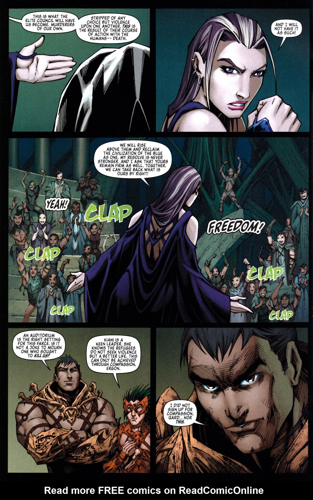 Read online Michael Turner's Fathom: Kiani comic -  Issue #3 - 5