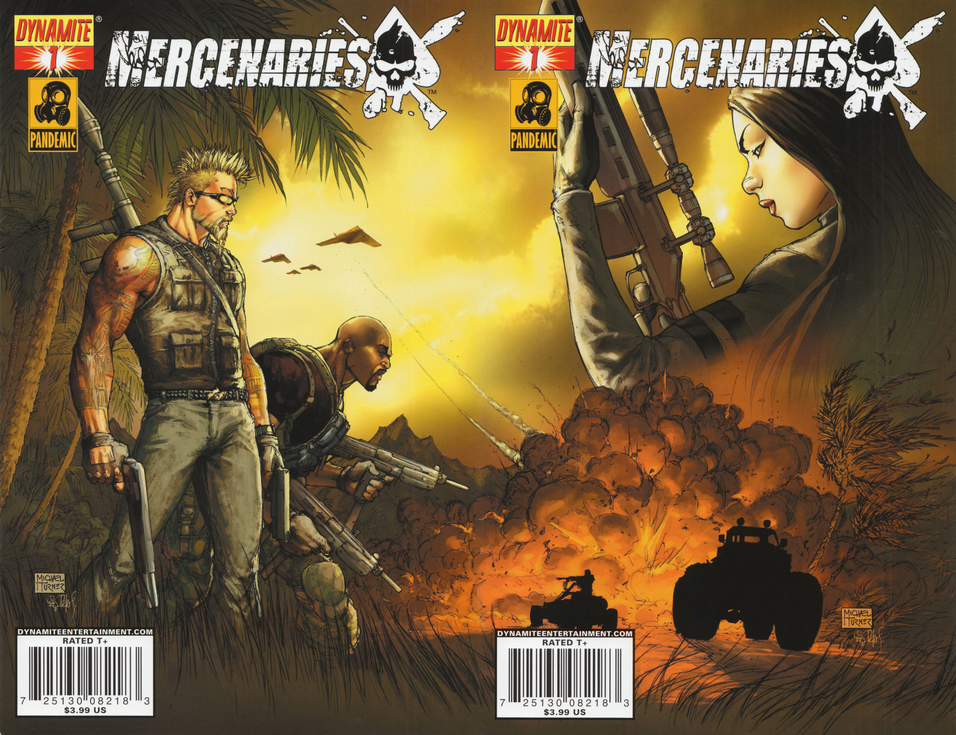 Read online Mercenaries comic -  Issue #1 - 1