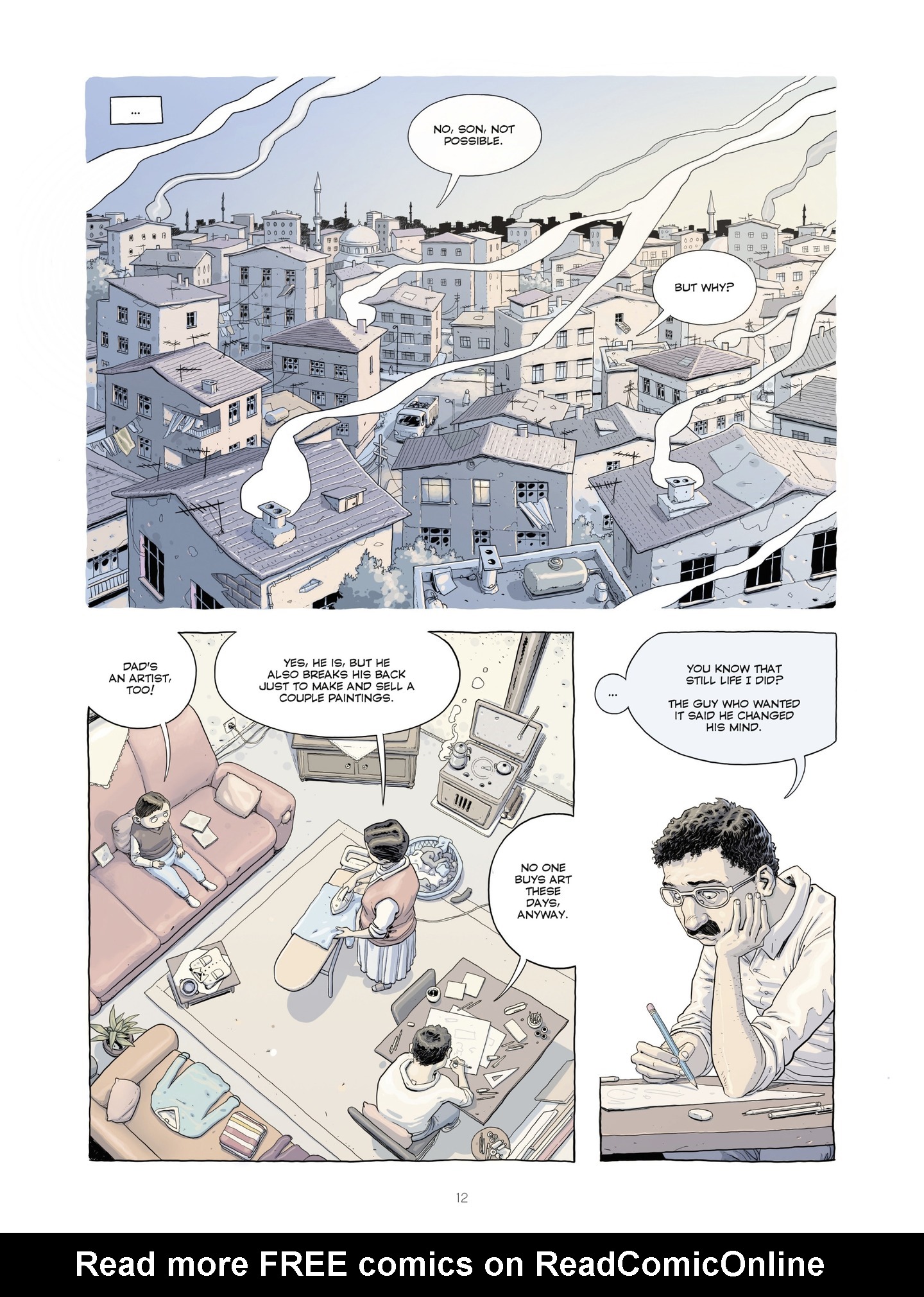 Read online Drawing On The Edge: Chronicles From Istanbul comic -  Issue # TPB (Part 1) - 12