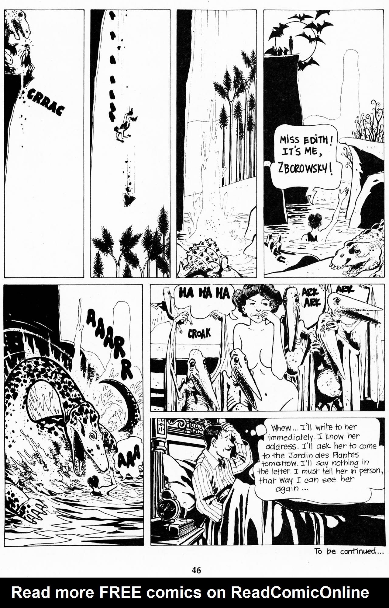Read online The Extraordinary Adventures of Adele Blanc-Sec comic -  Issue #1 - 24