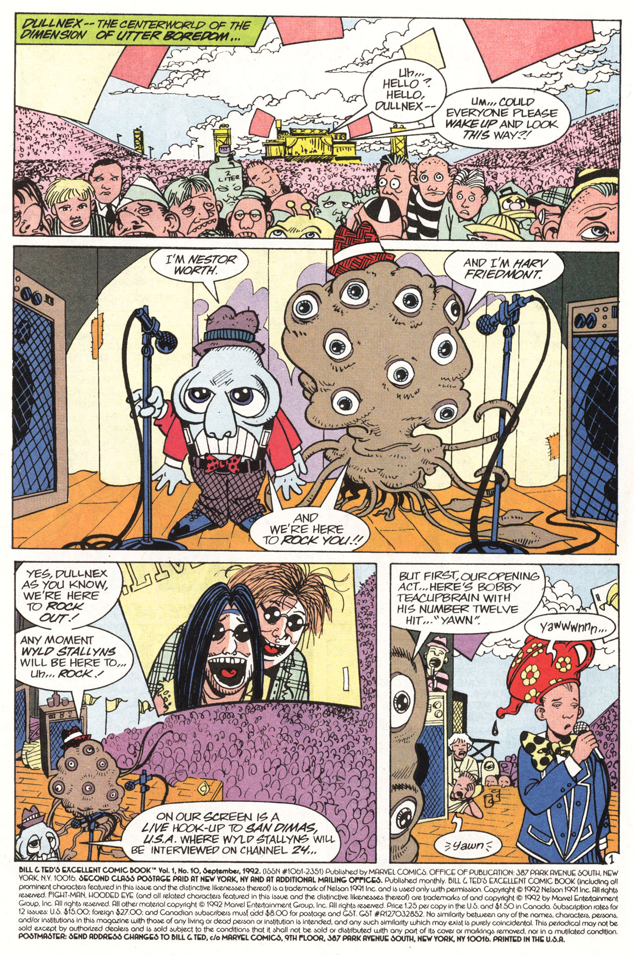 Bill & Teds Excellent Comic Book 10 Page 2