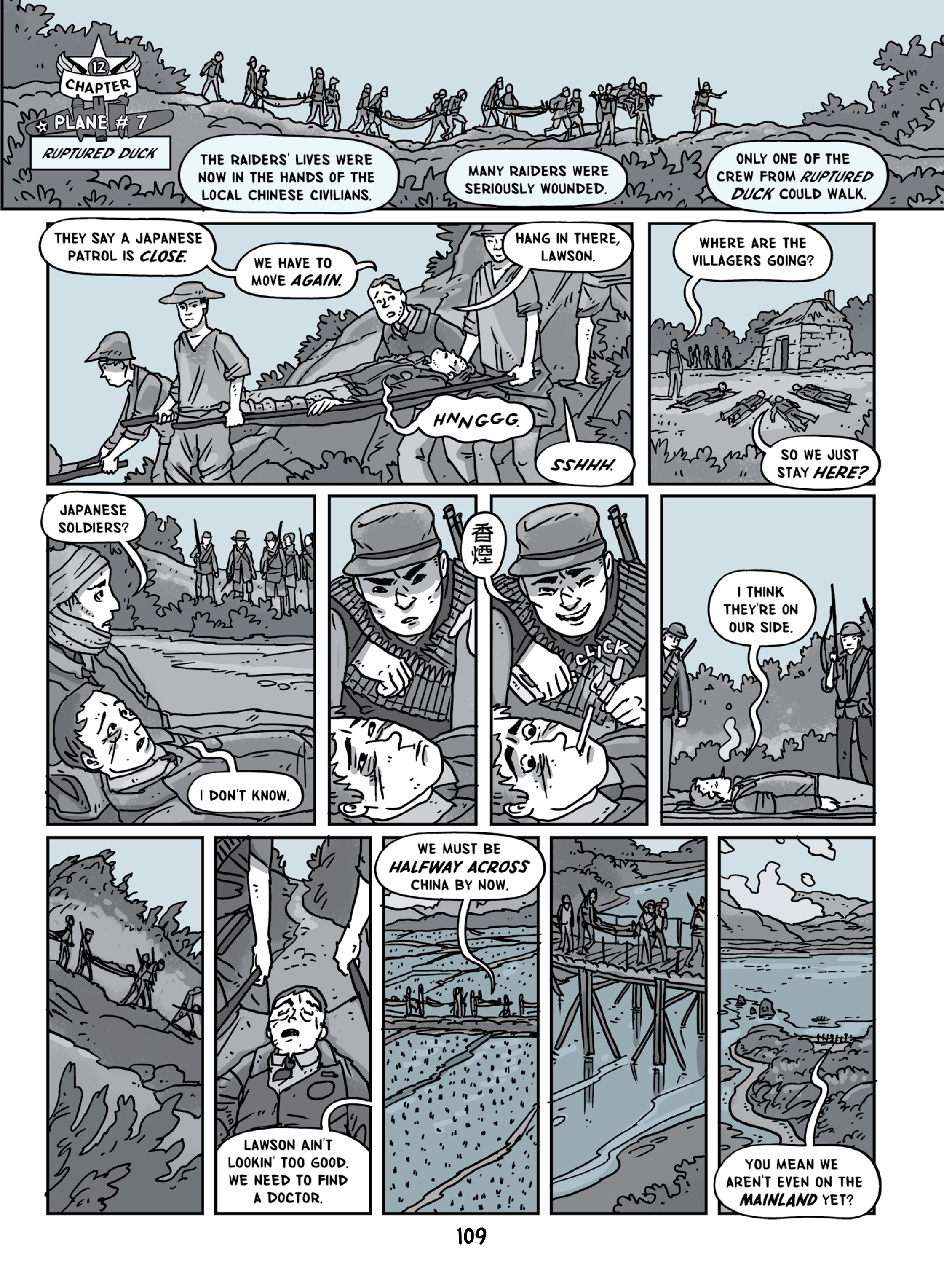 Read online Nathan Hale's Hazardous Tales comic -  Issue # TPB 7 - 109
