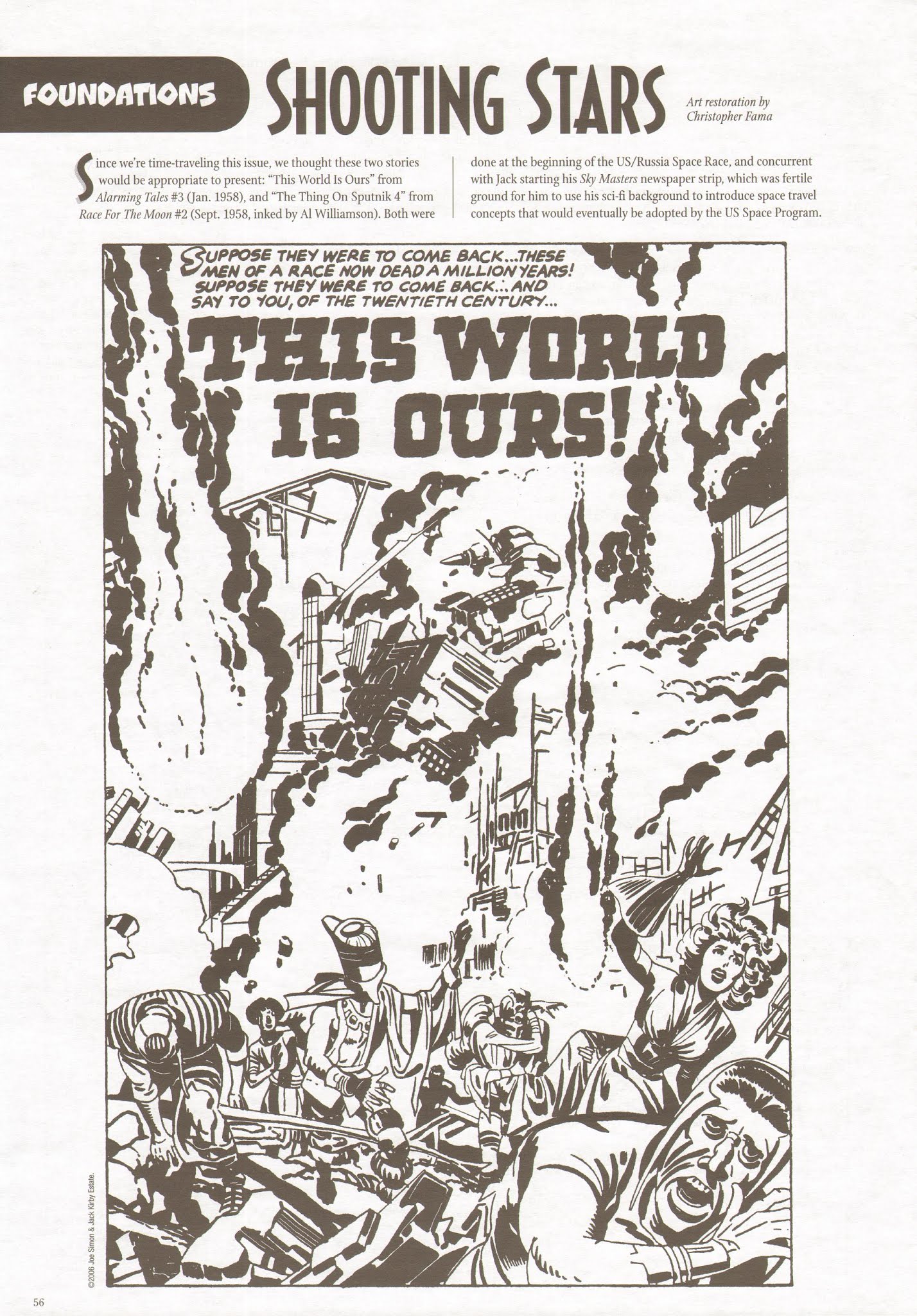 Read online The Jack Kirby Collector comic -  Issue #45 - 57