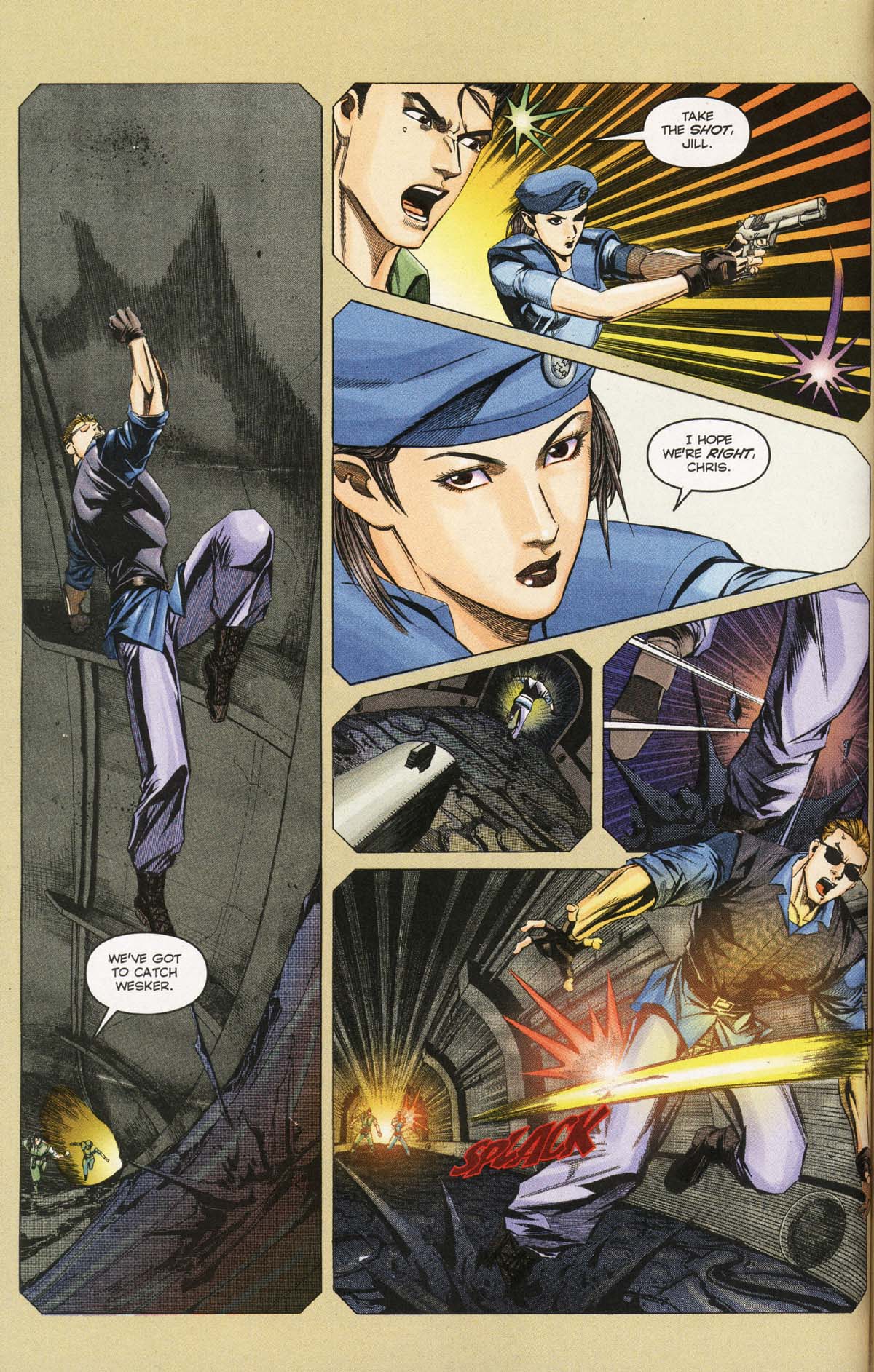 Read online Resident Evil Code: Veronica comic -  Issue #3 - 92