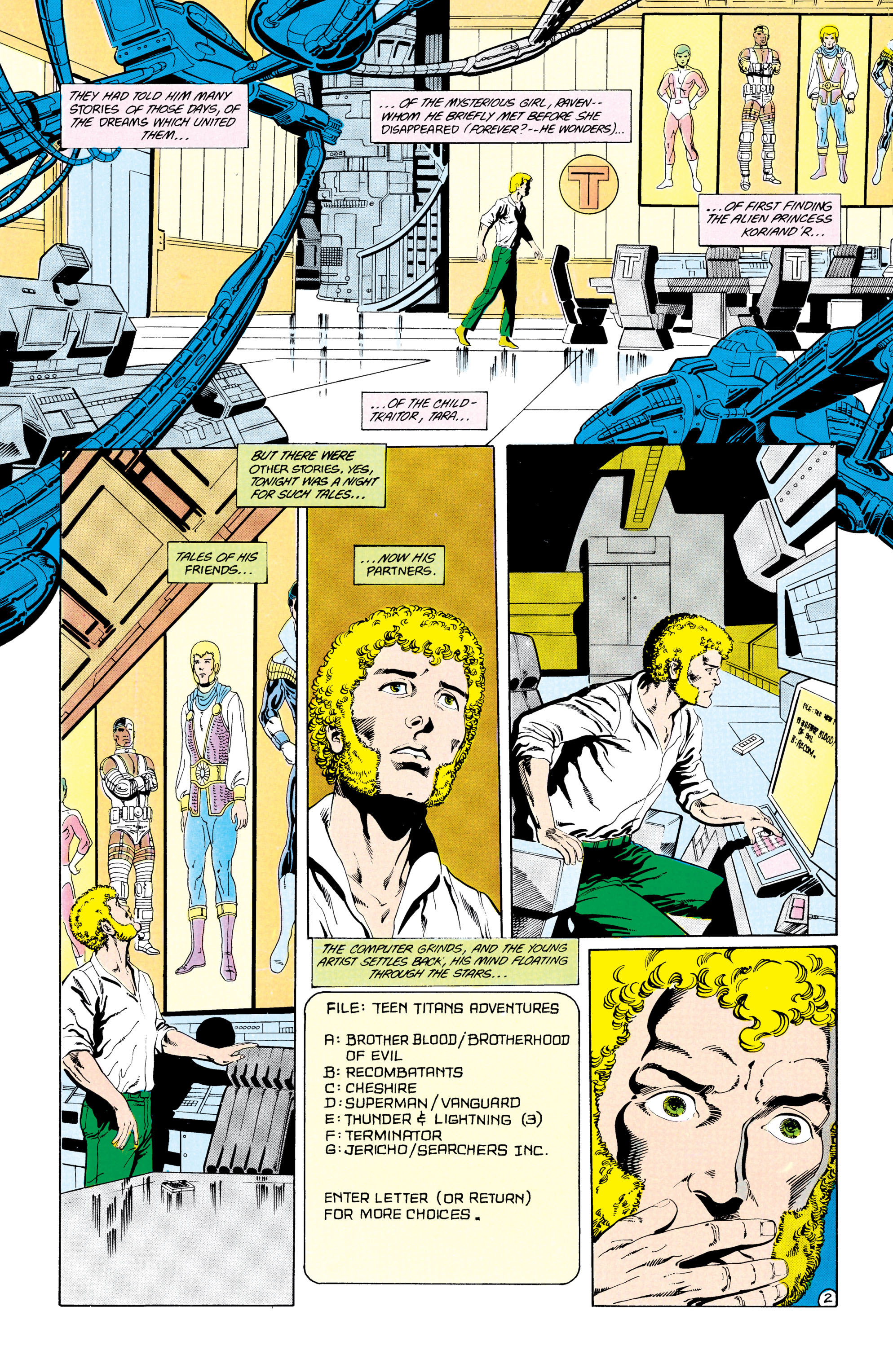 Read online The New Teen Titans (1984) comic -  Issue # _Annual 1 - 3
