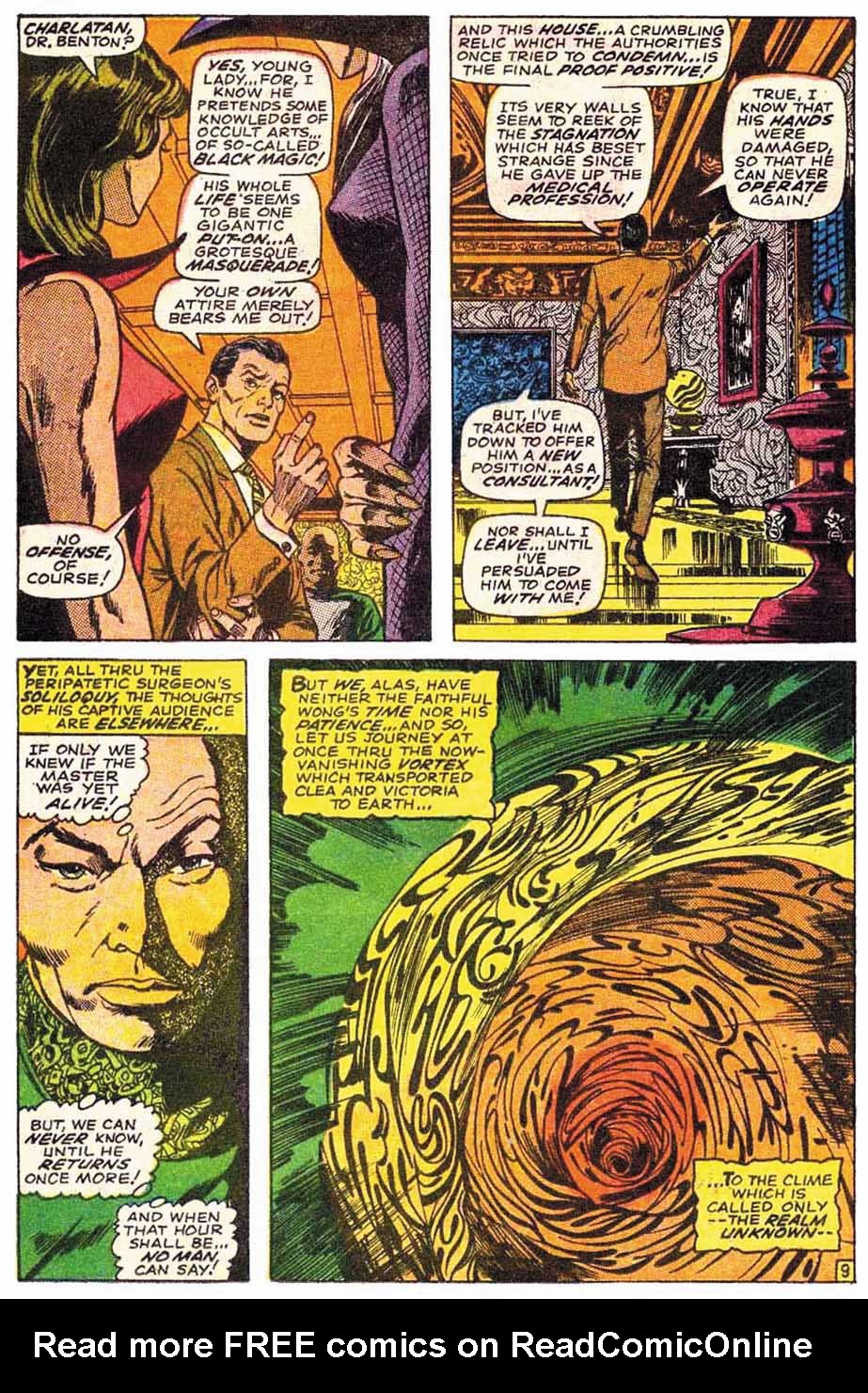 Read online Doctor Strange (1968) comic -  Issue #173 - 10