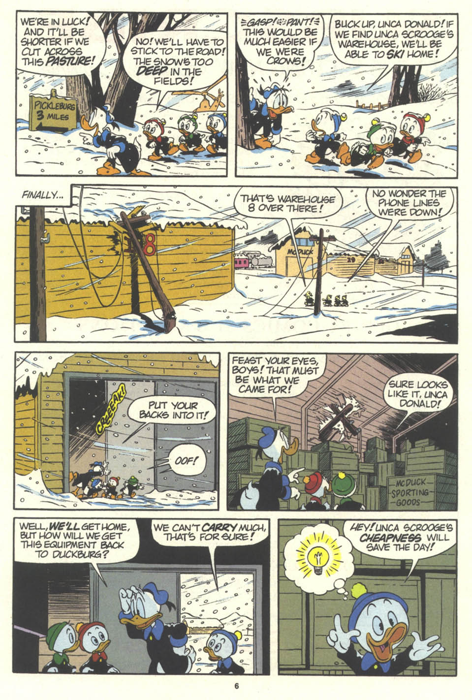 Read online Walt Disney's Comics and Stories comic -  Issue #556 - 9
