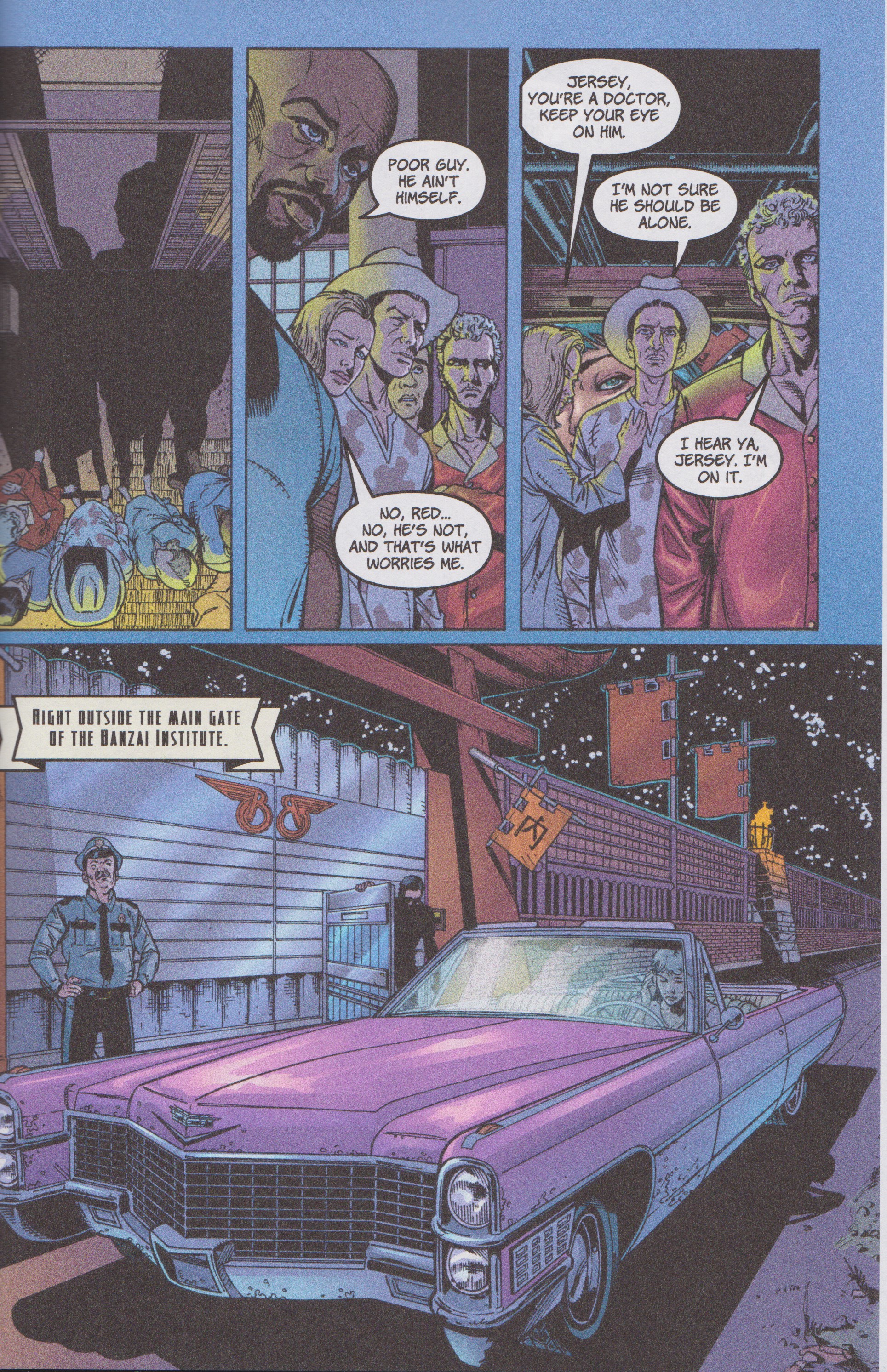 Read online Buckaroo Banzai: Return of the Screw (2007) comic -  Issue # TPB - 12