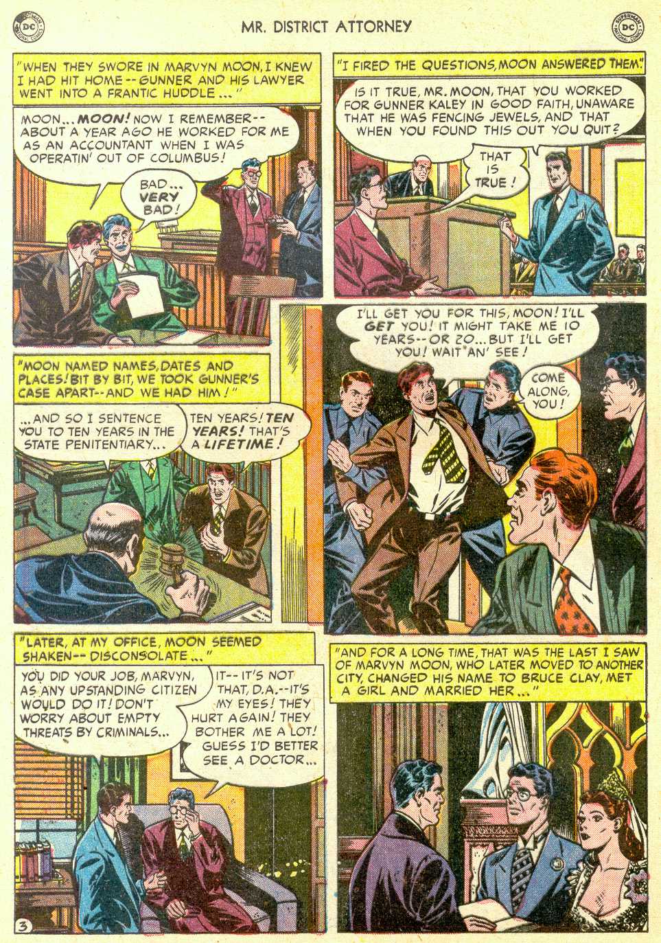 Read online Mr. District Attorney comic -  Issue #13 - 42