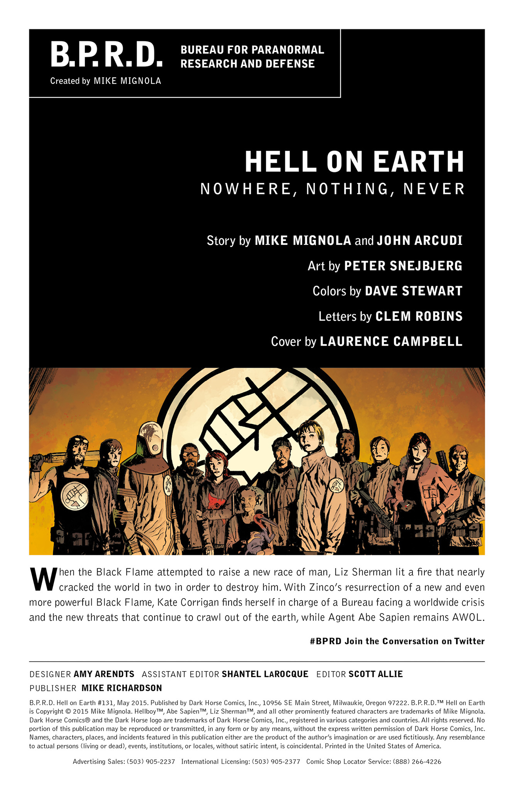 Read online B.P.R.D. Hell on Earth comic -  Issue #131 - 2