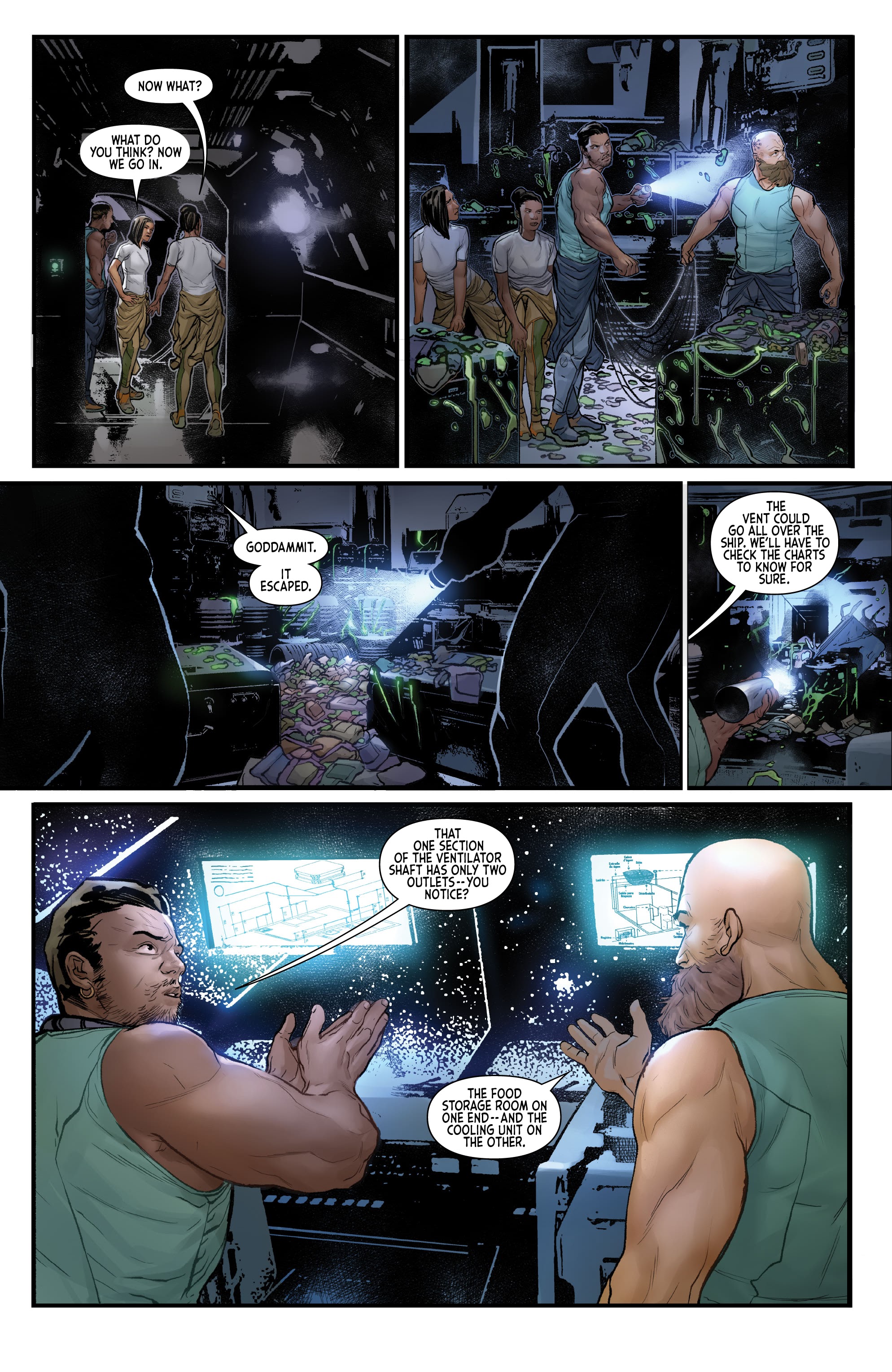 Read online Alien: The Original Screenplay comic -  Issue #4 - 4