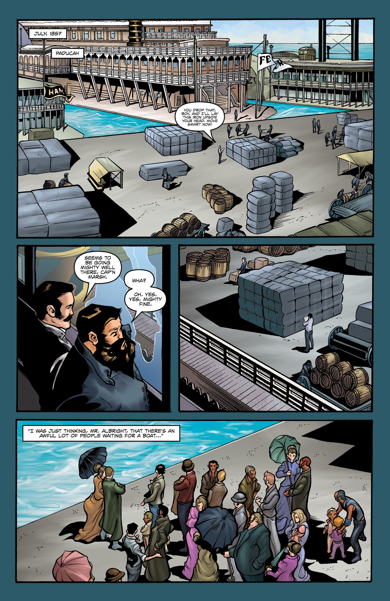 Read online George R.R. Martin's Fevre Dream comic -  Issue #2 - 3