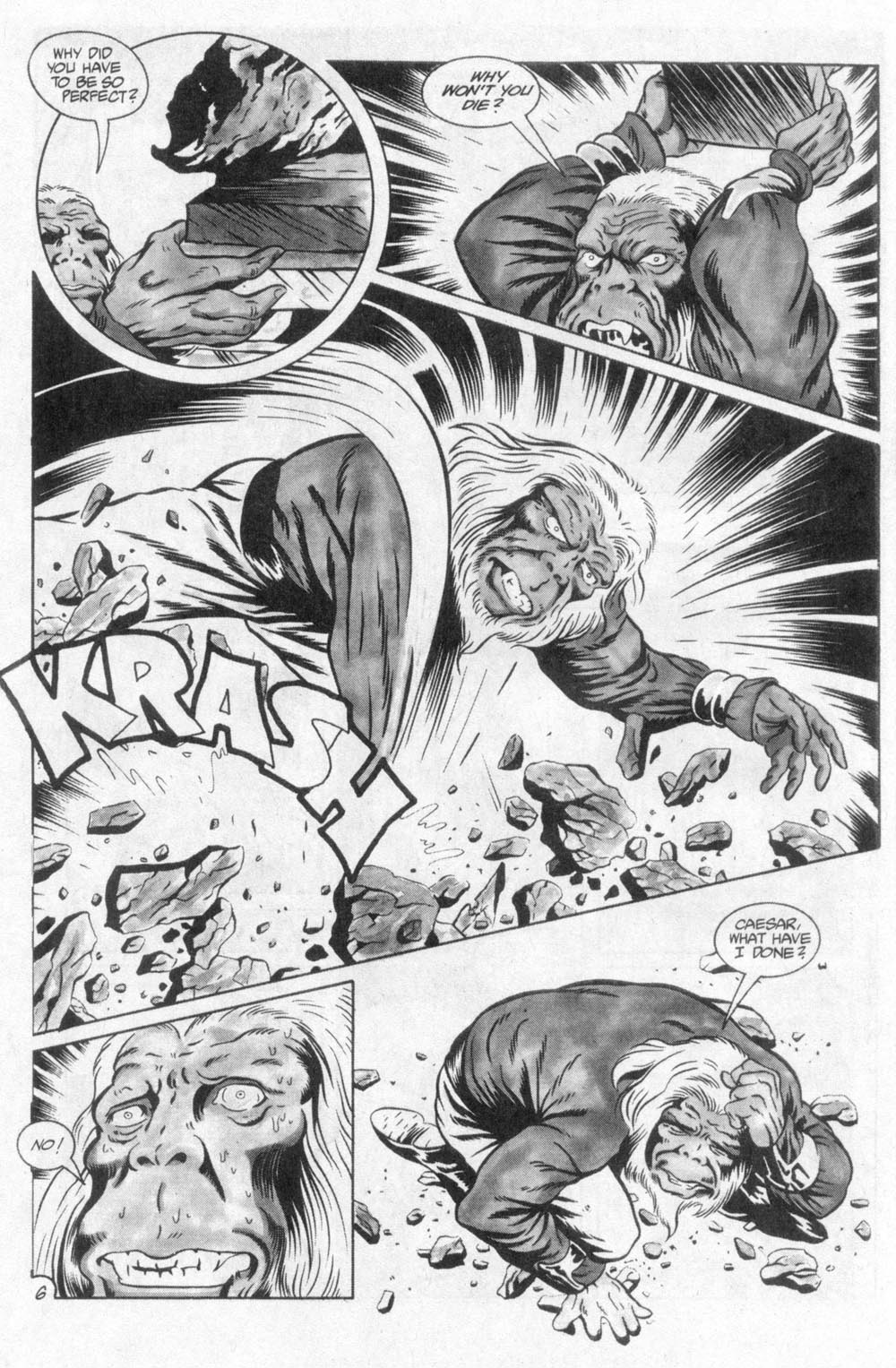 Read online Planet of the Apes (1990) comic -  Issue #1 - 10