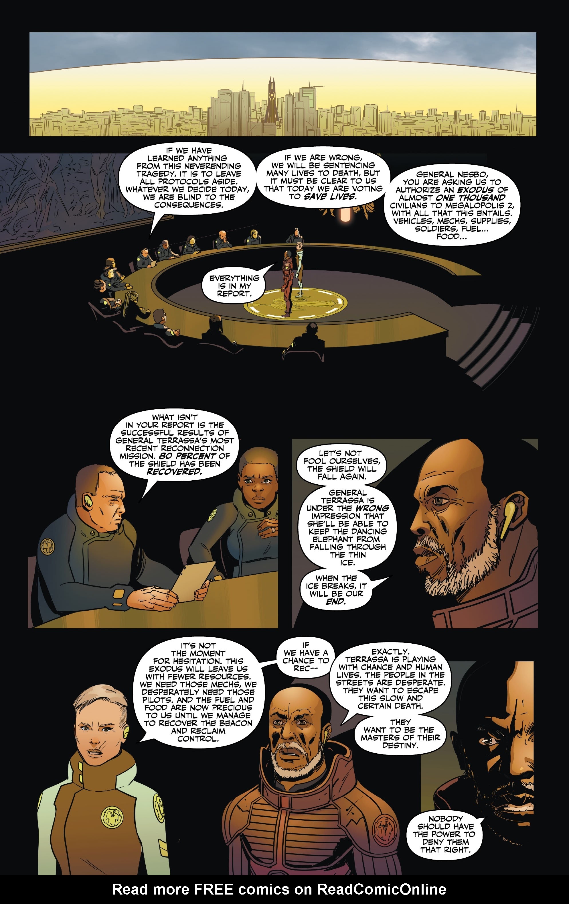 Read online We Live: Age of the Palladions comic -  Issue #1 - 16